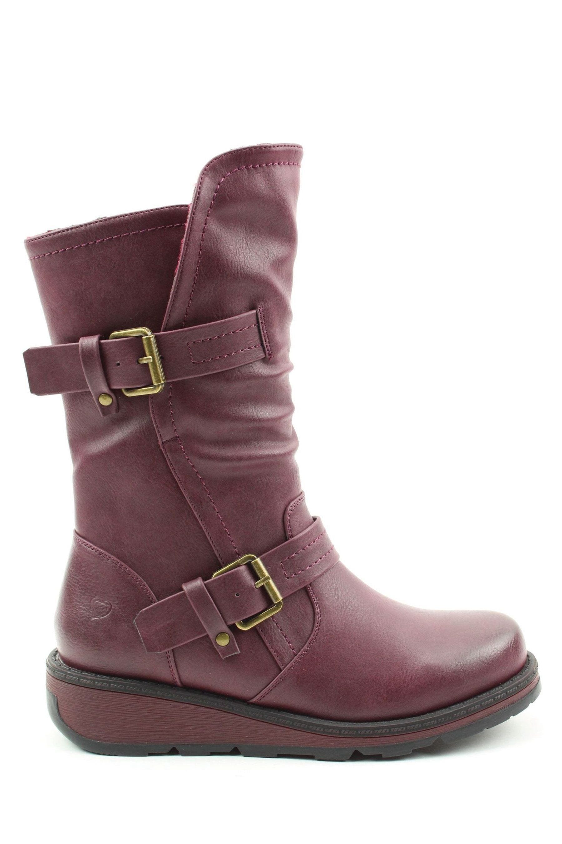 Heavenly feet top red boots