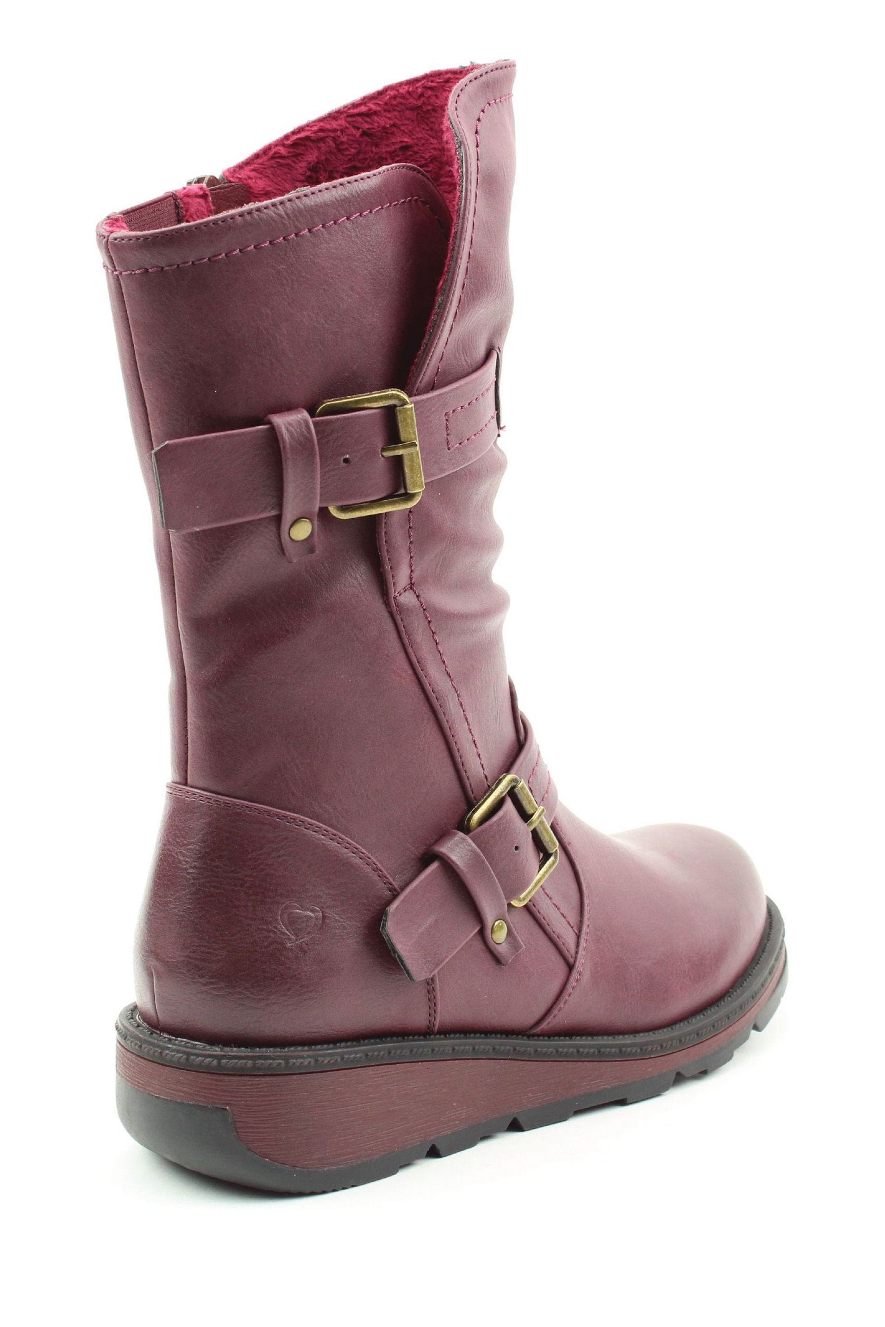 Heavenly feet red best sale boots
