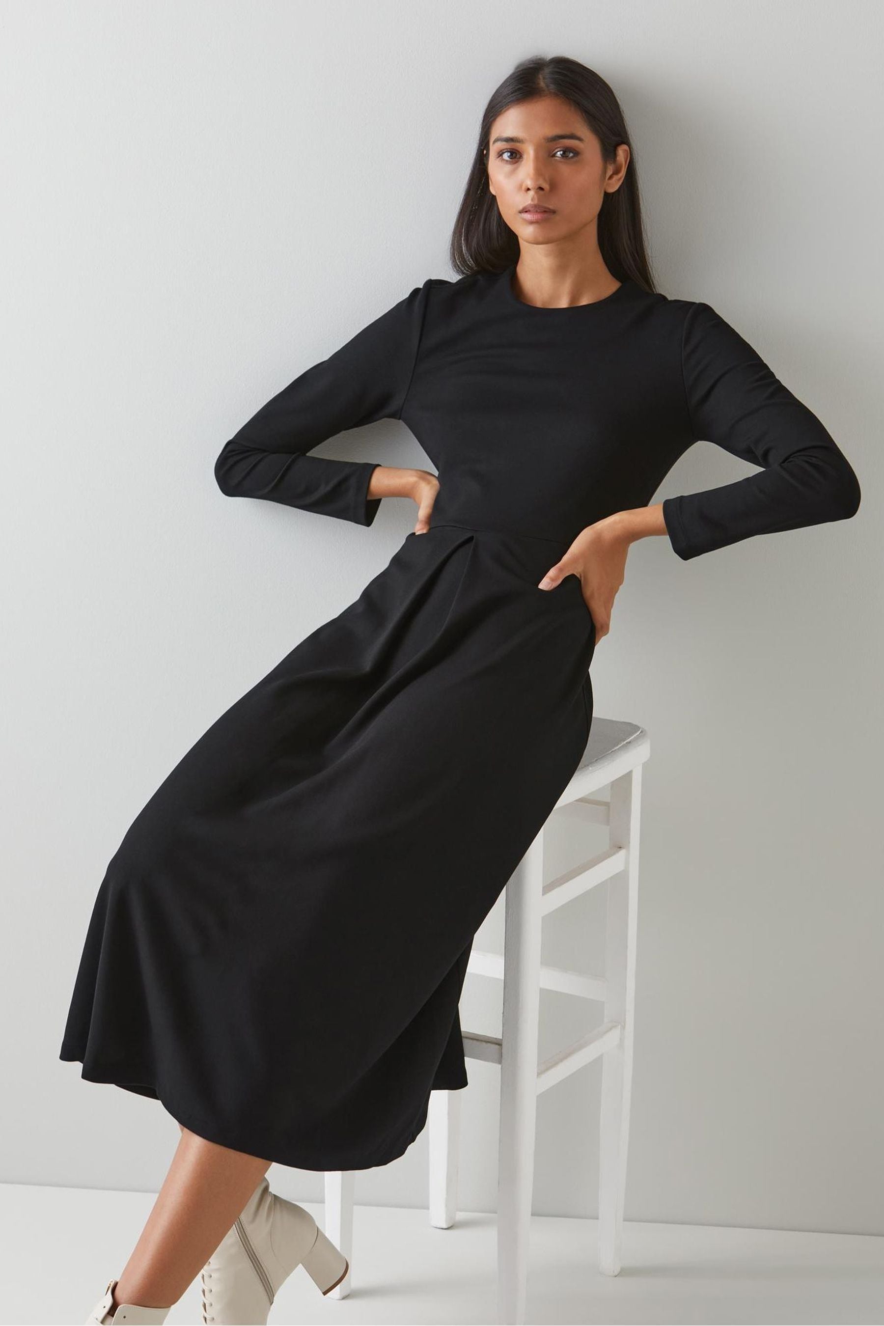 Lk bennett sales maria black dress