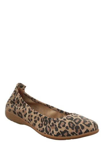 Josef Seibel Brown Fenja 01 Ballerina Pump Shoes