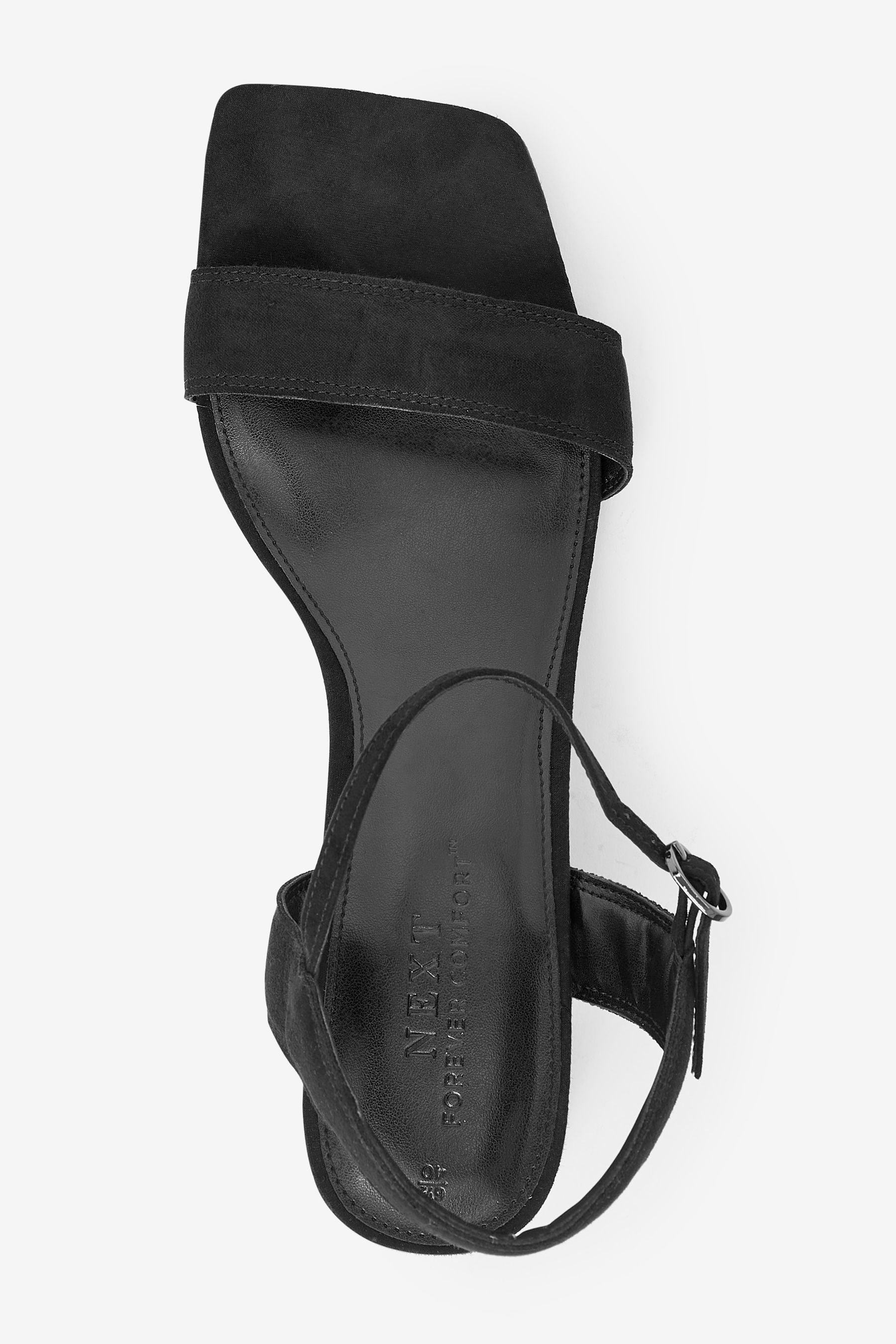Next black discount sandals wide fit