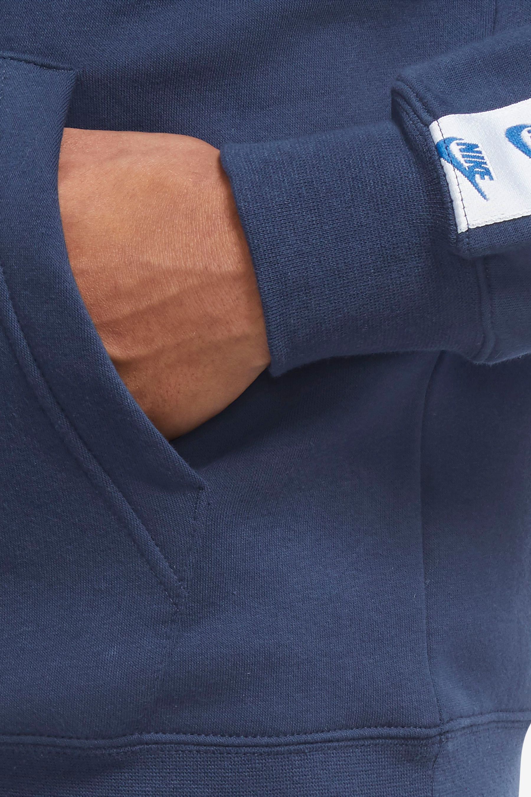 Black and blue nike online sweatsuit