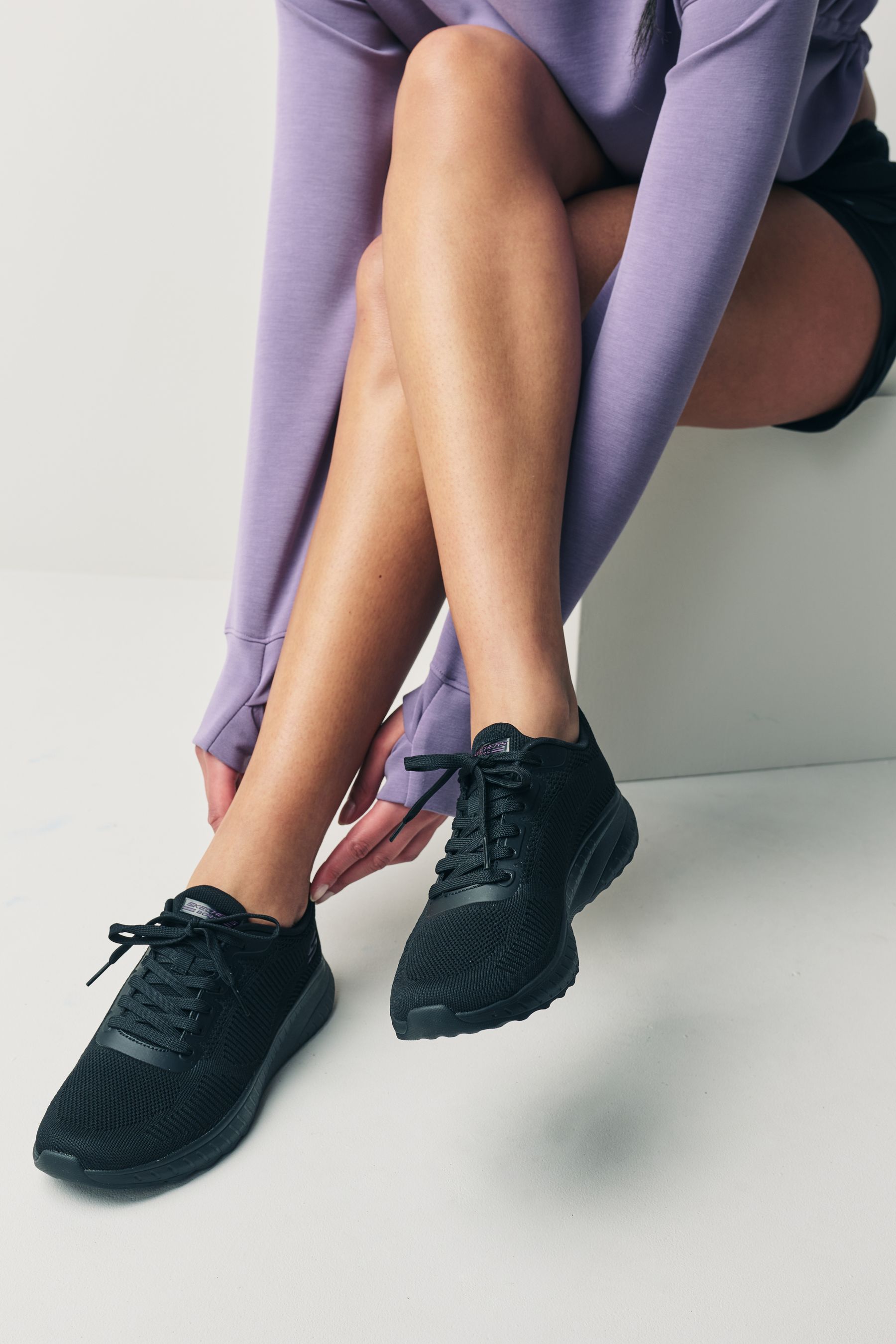 Skechers wide top fit bobs
