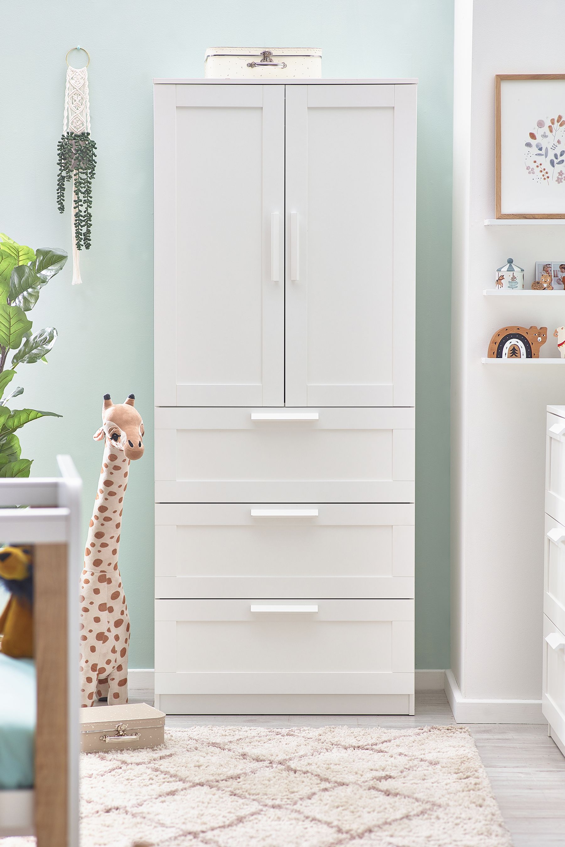 Childrens double deals wardrobe