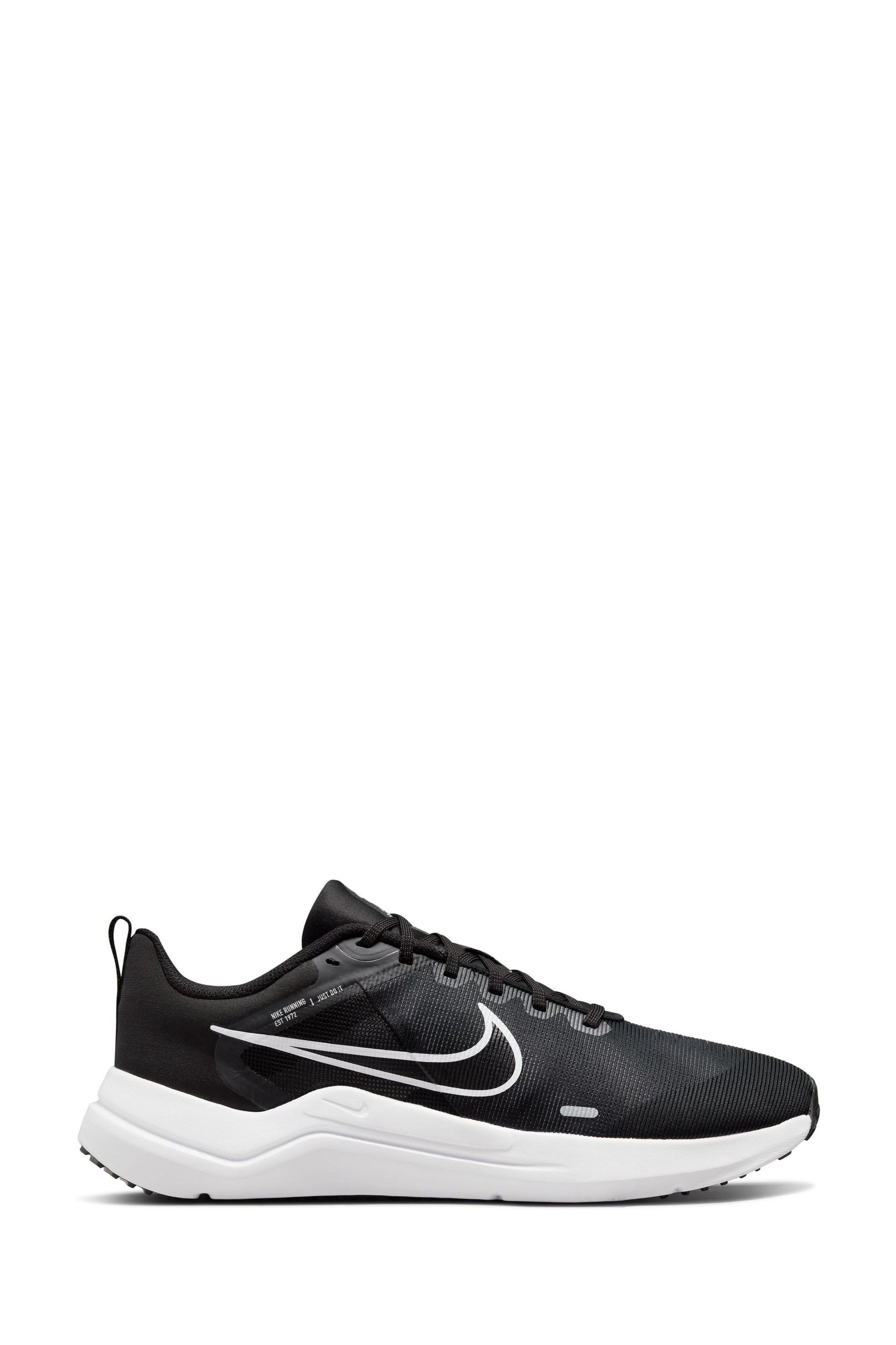 Buy Nike Black Grey Downshifter 12 Running Trainers from the Next