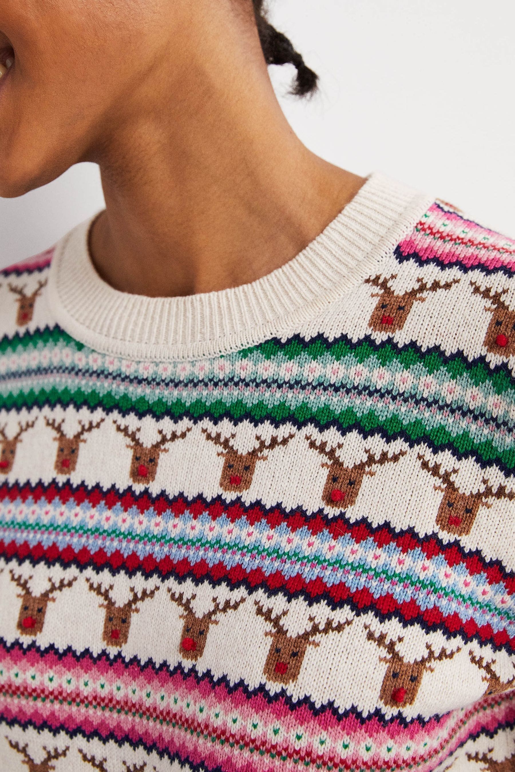 Boden womens christmas jumper on sale