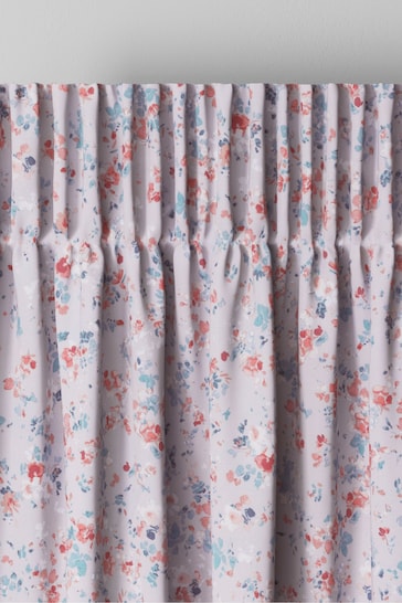 Laura Ashley Grey Blossom Made To Measure Curtains
