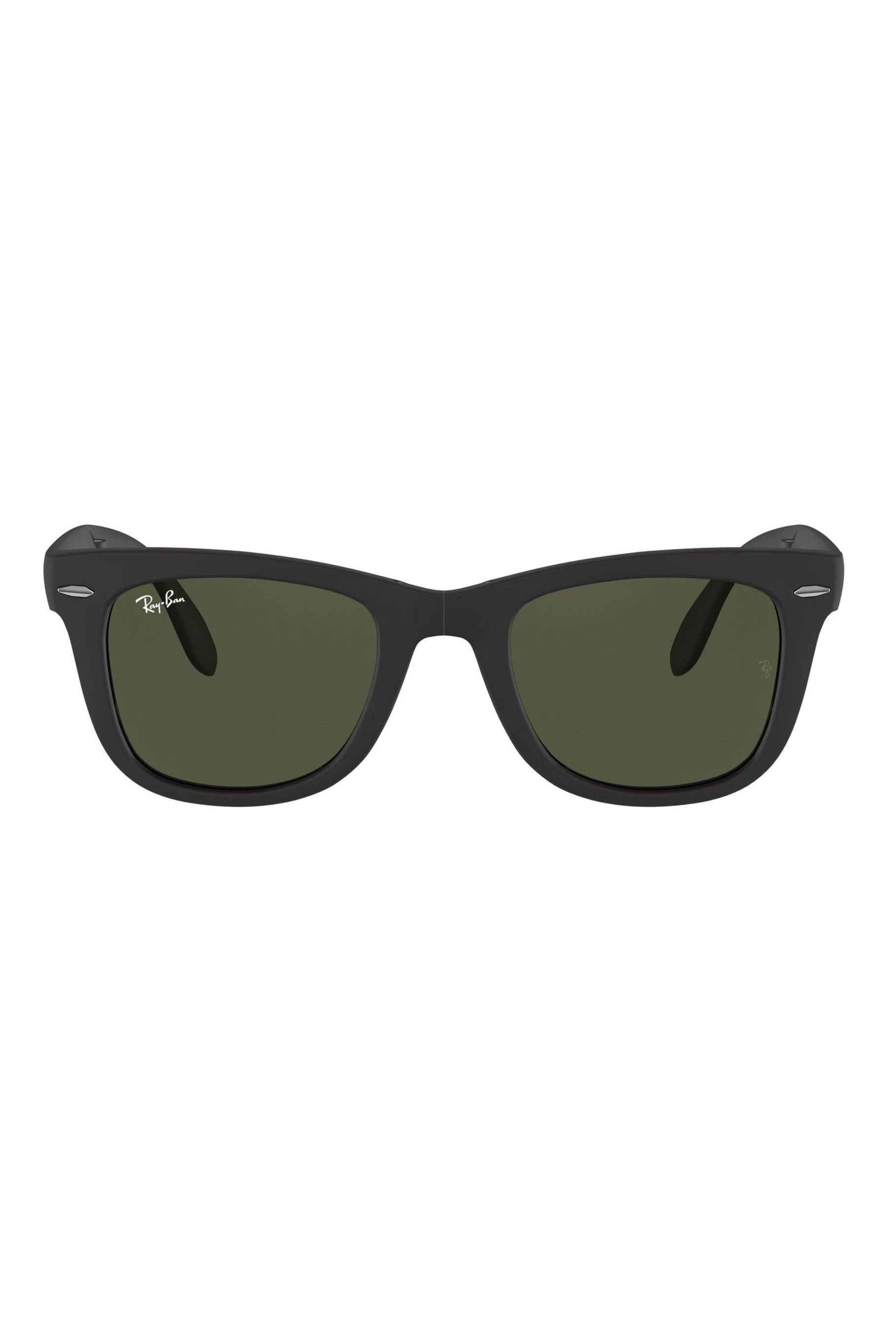 Folding wayfarer ray ban sale