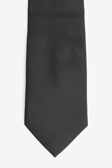 Black Twill Tie