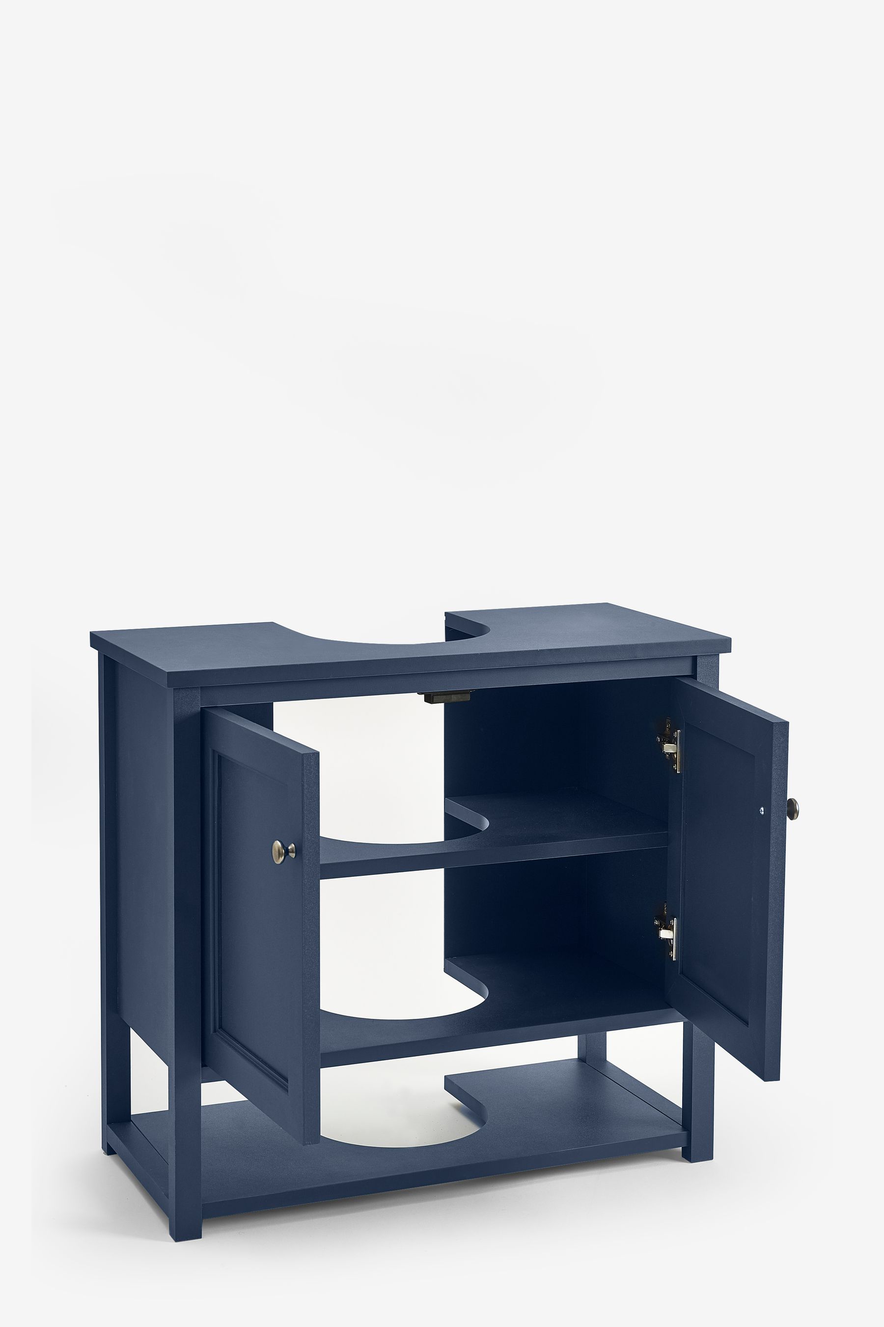 Navy under sink cabinet hotsell