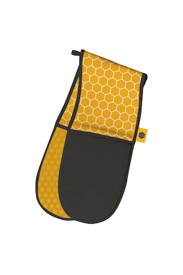 Kitchen Pantry Yellow Double Oven Glove