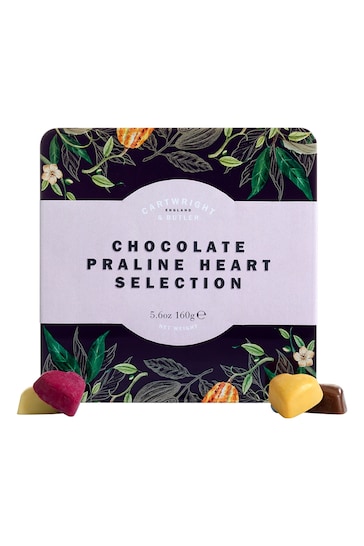 Cartwright & Butler Chocolate Praline Hearts Selection