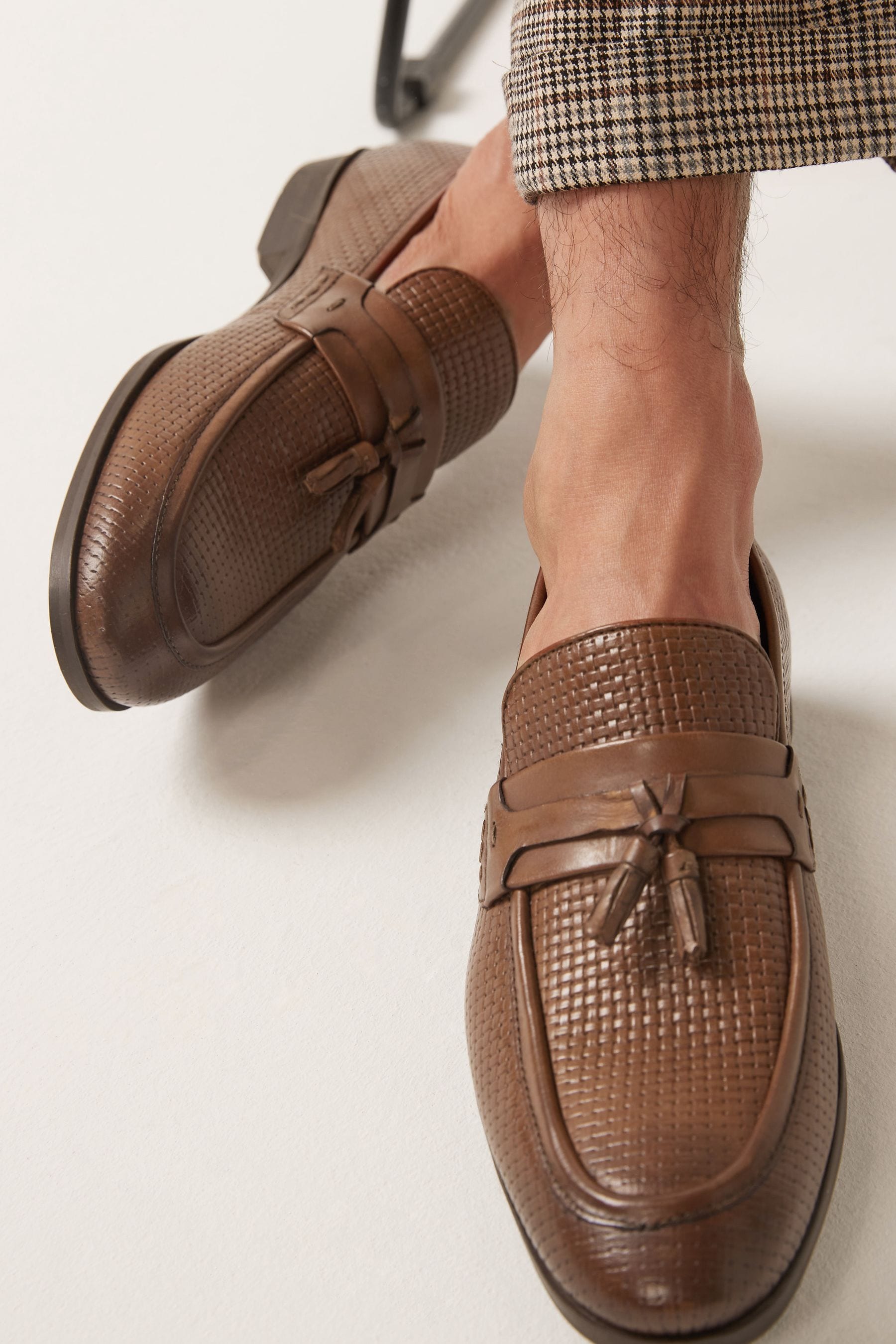 Mens tan loafers uk top