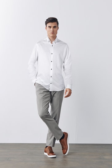 White Motionflex Knitted Shirt