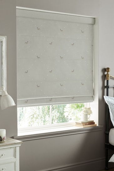 Sophie Allport Green Hare Made To Measure Roman Blind