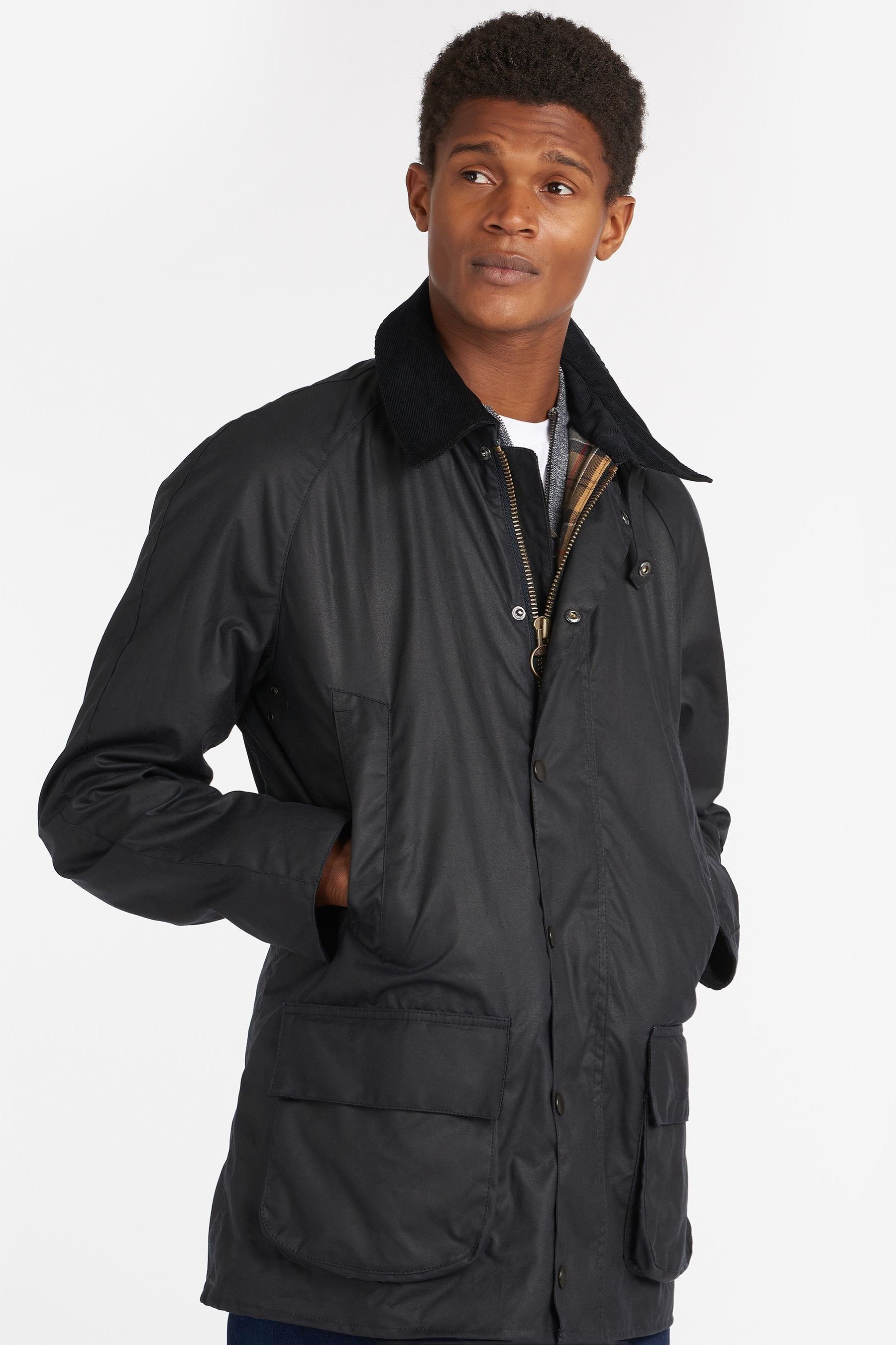 Buy Barbour Blue Bristol Wax Jacket from the Next UK online shop