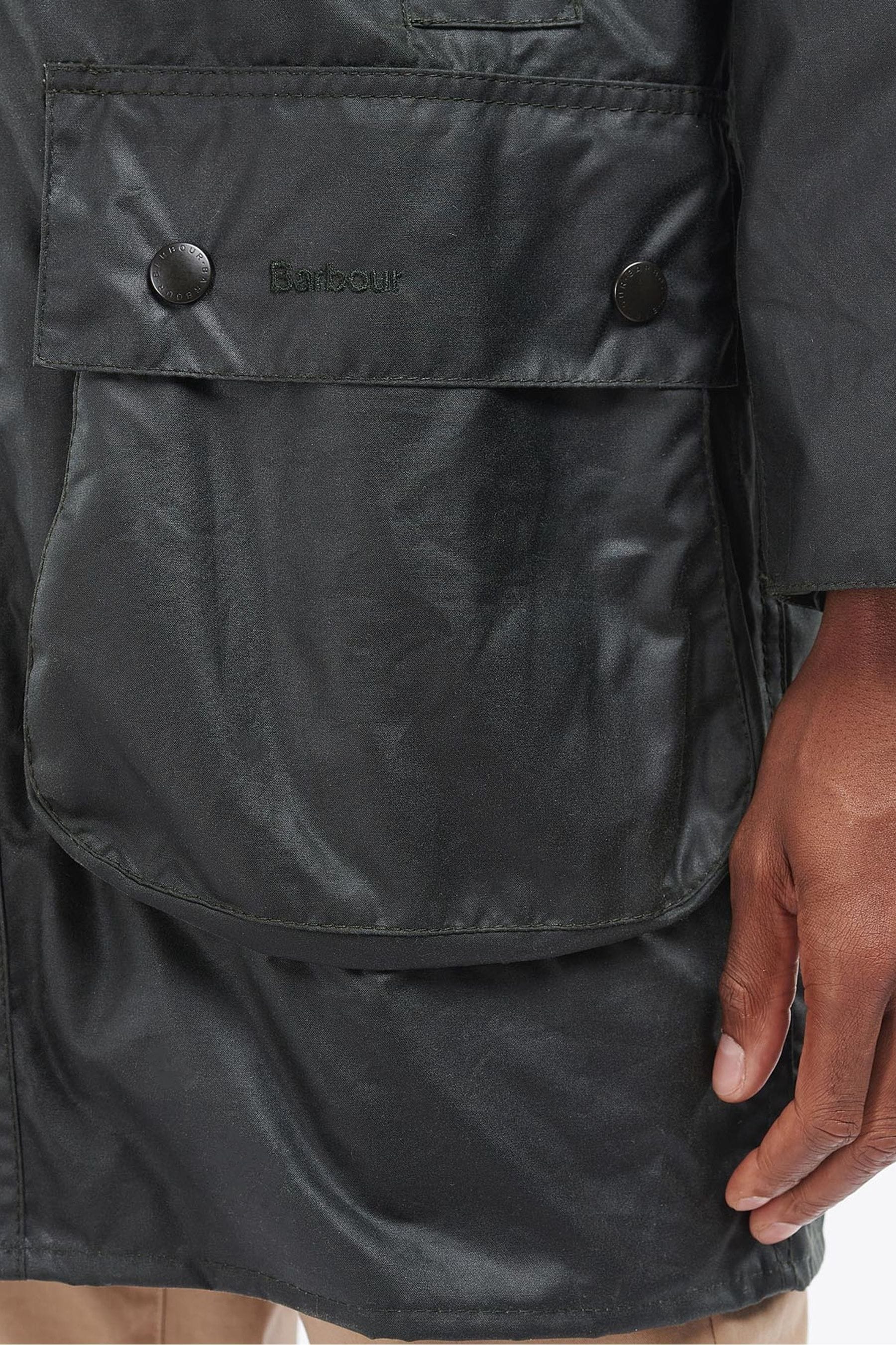 Barbour border wax jacket on sale