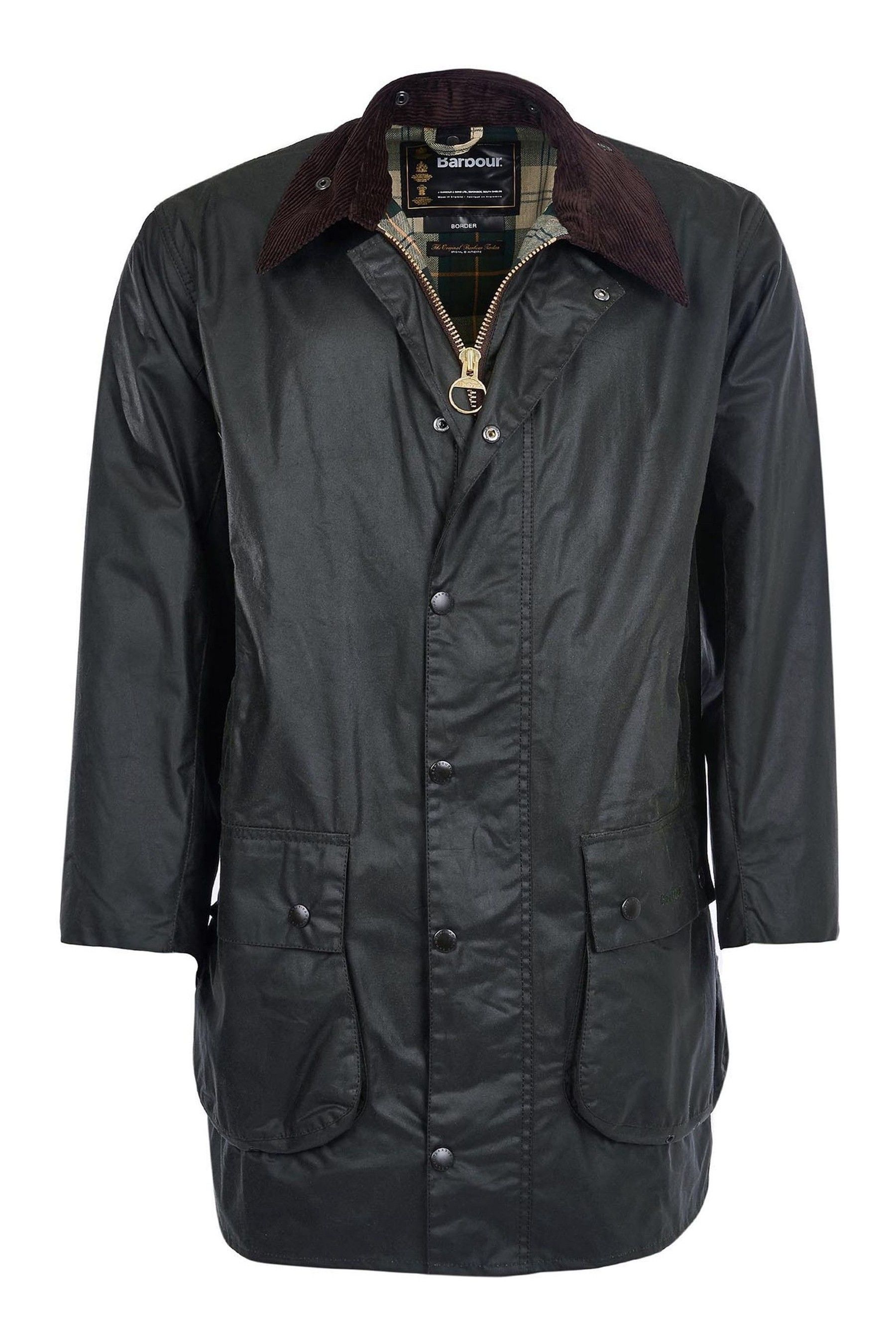 Barbour border cheap navy