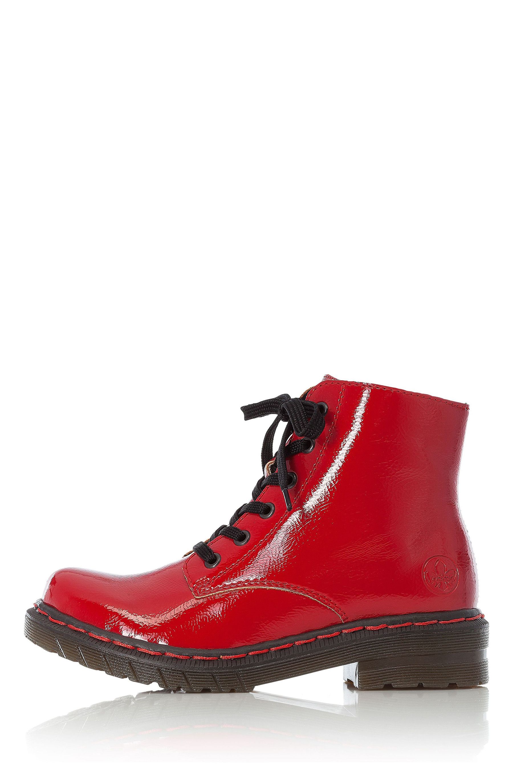 Rieker red sale boots