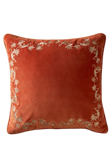 Wedgwood Orange Sapphire Garden Cushion
