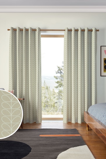 Orla Kiely Pebble Linear Made To Measure Curtains