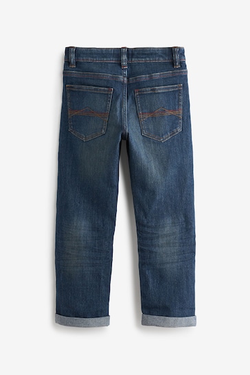 Blue Vintage Regular Fit Cotton Rich Stretch Jeans (3-17yrs)