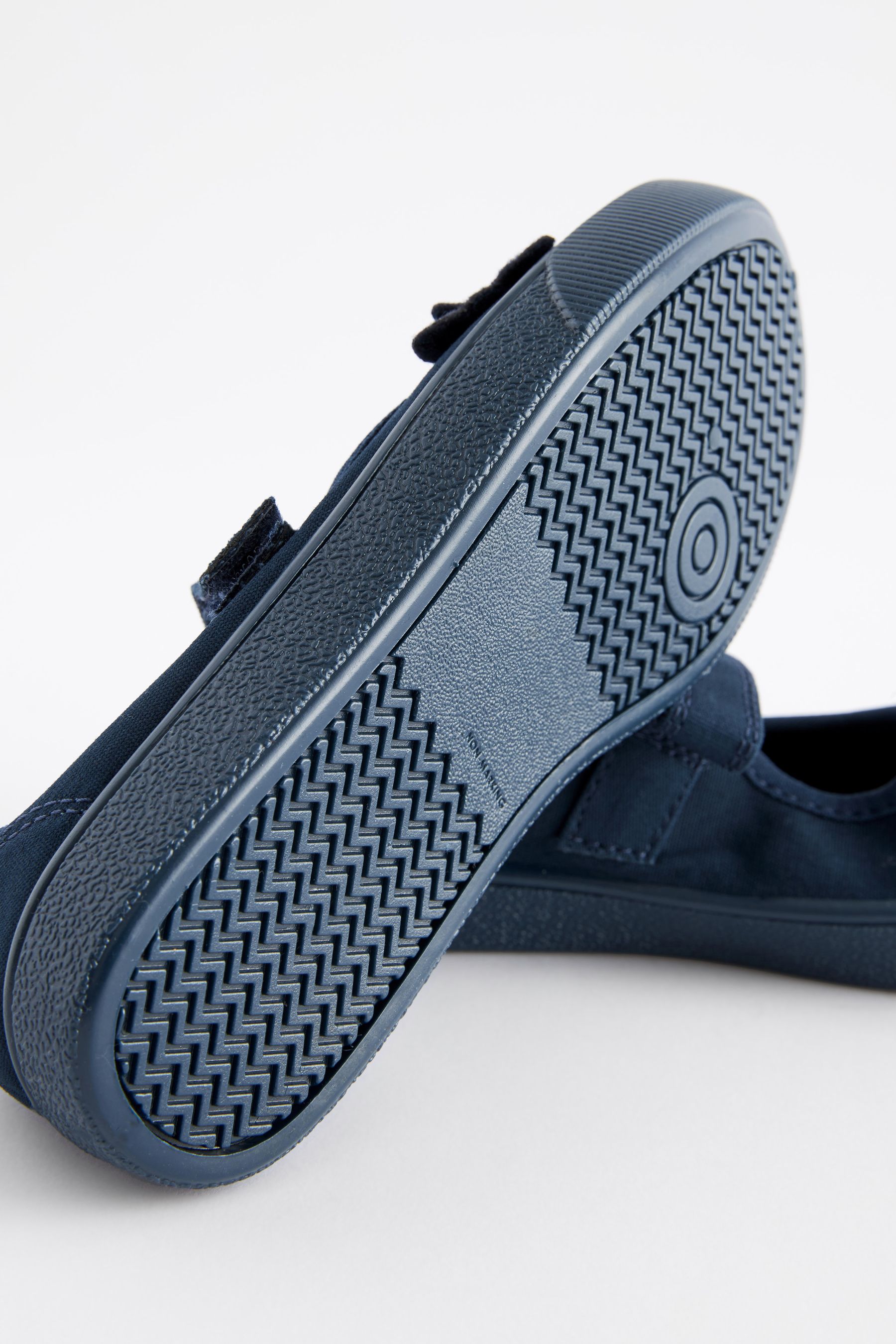 Navy top blue plimsolls