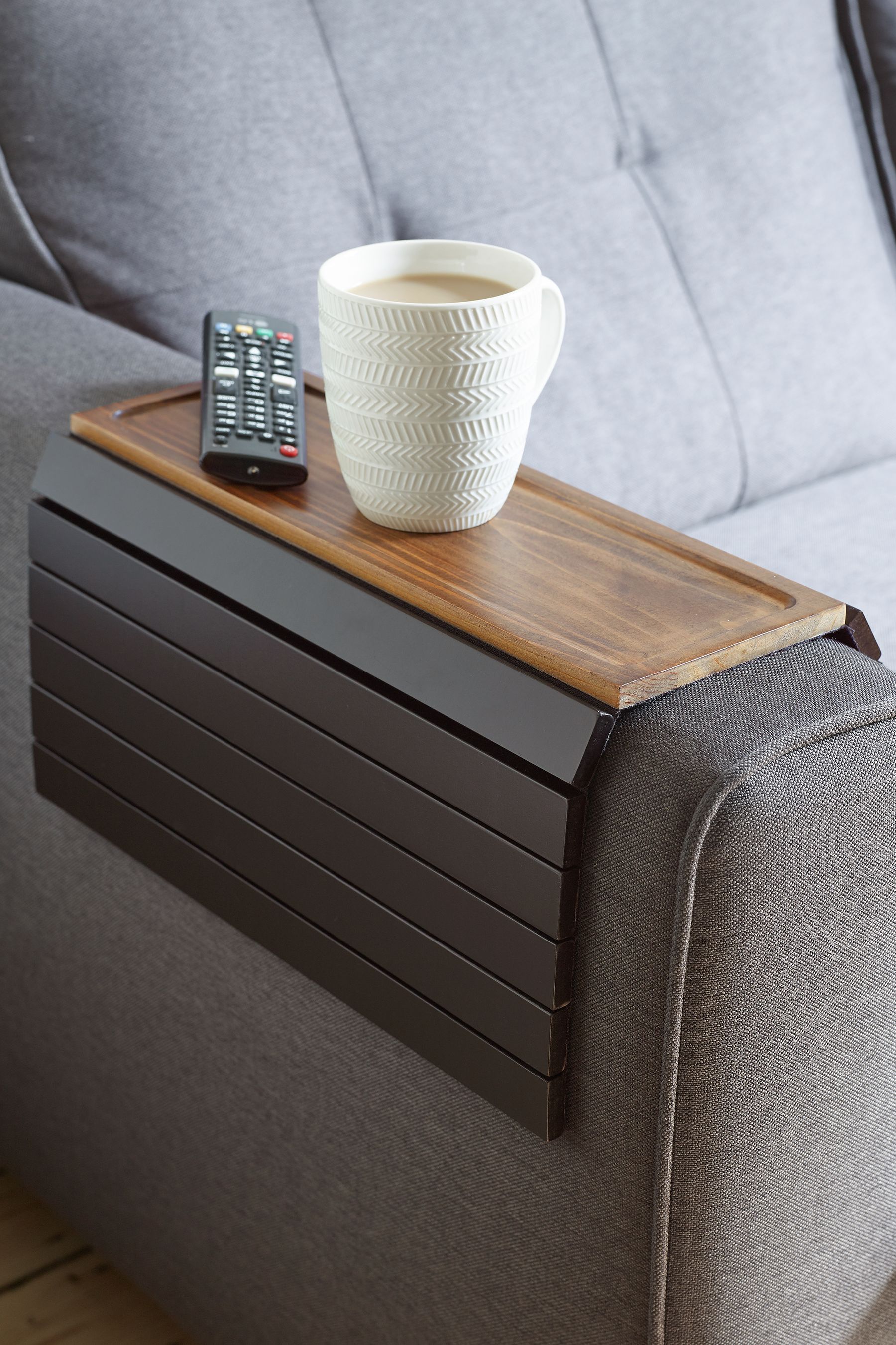Grey clearance sofa tray