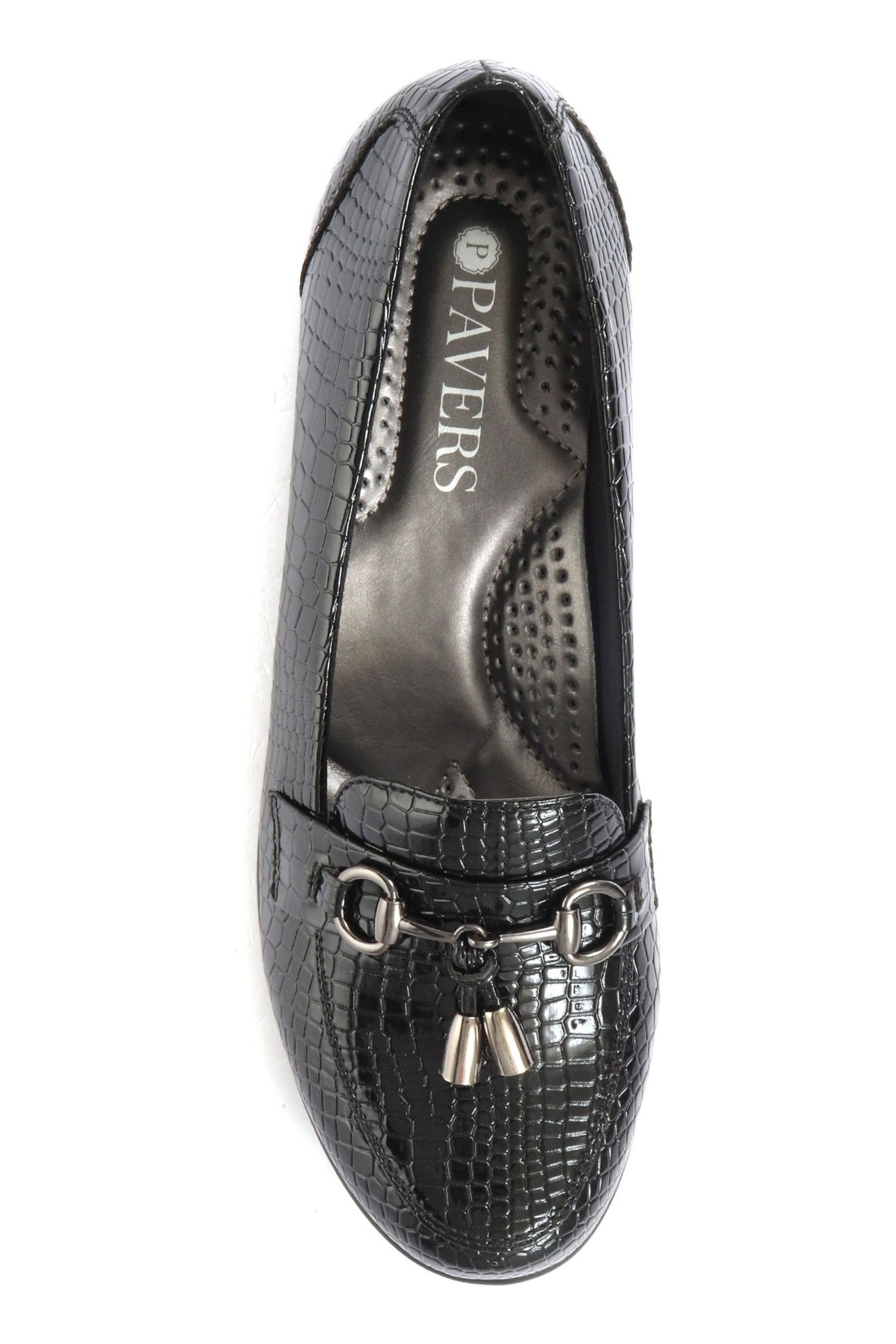 Pavers Patent Ladies Loafers