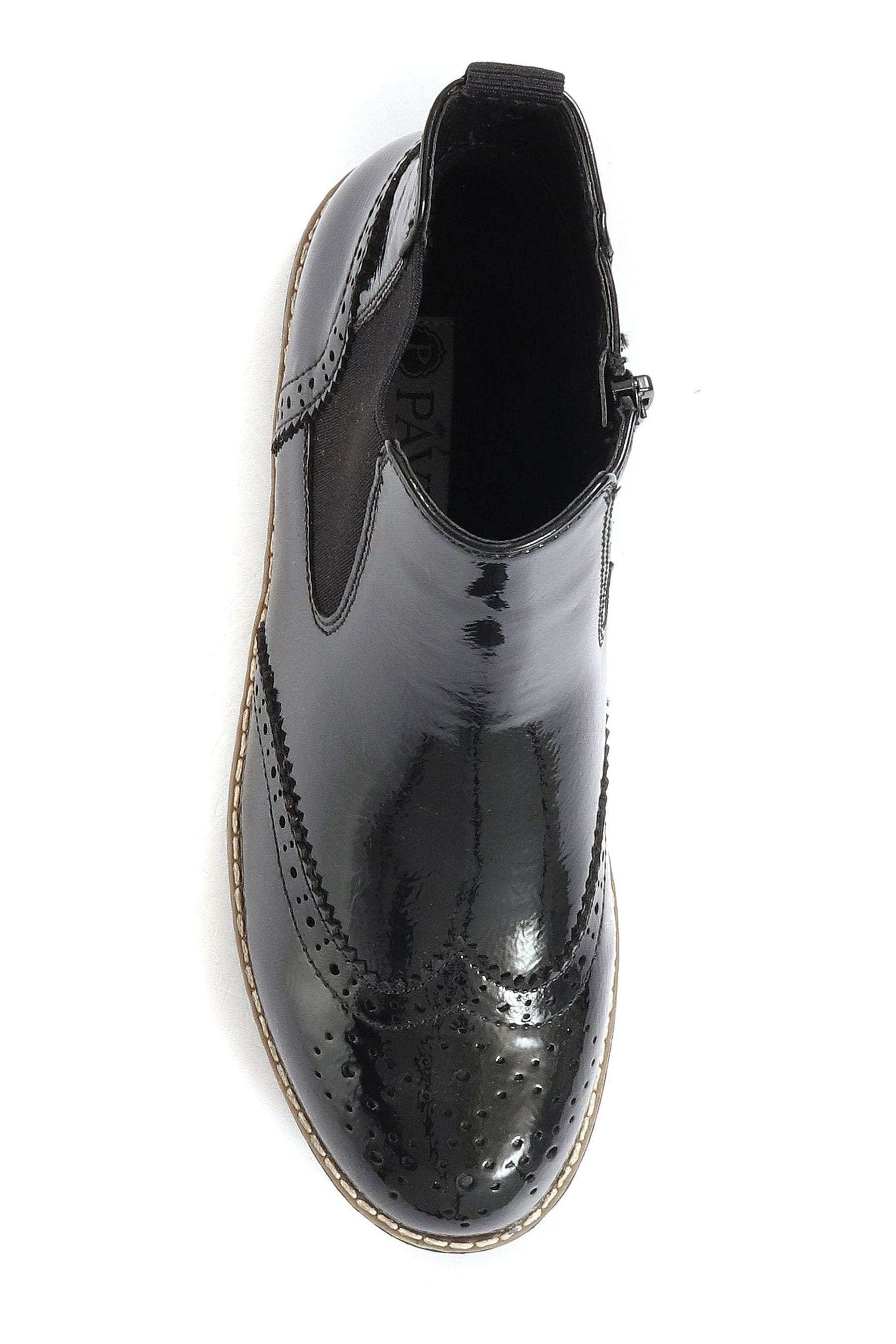 Patent brogue ankle boots new arrivals