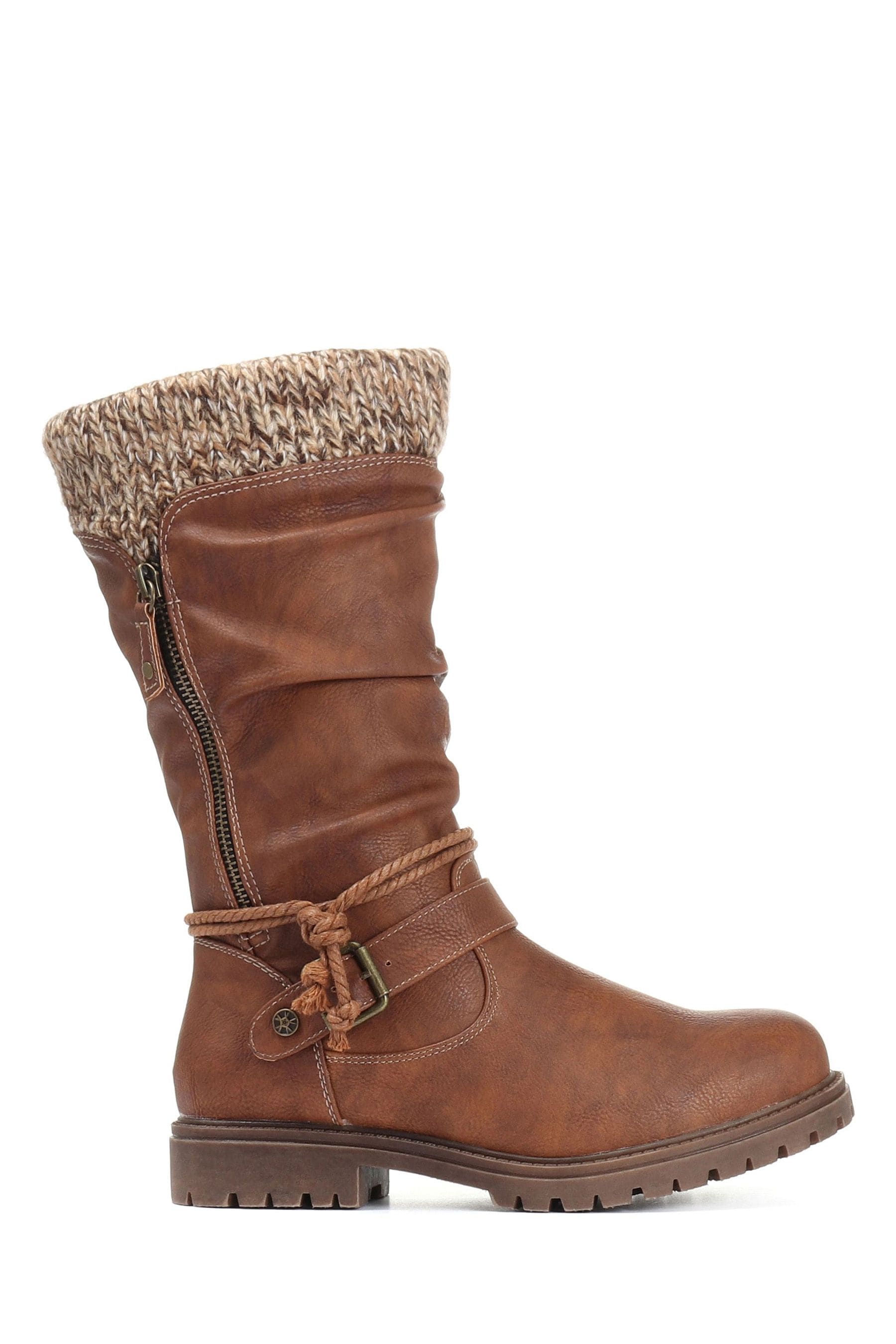 Buy Pavers Womens Wide Fit Casual Mid Calf Boots from the Next UK