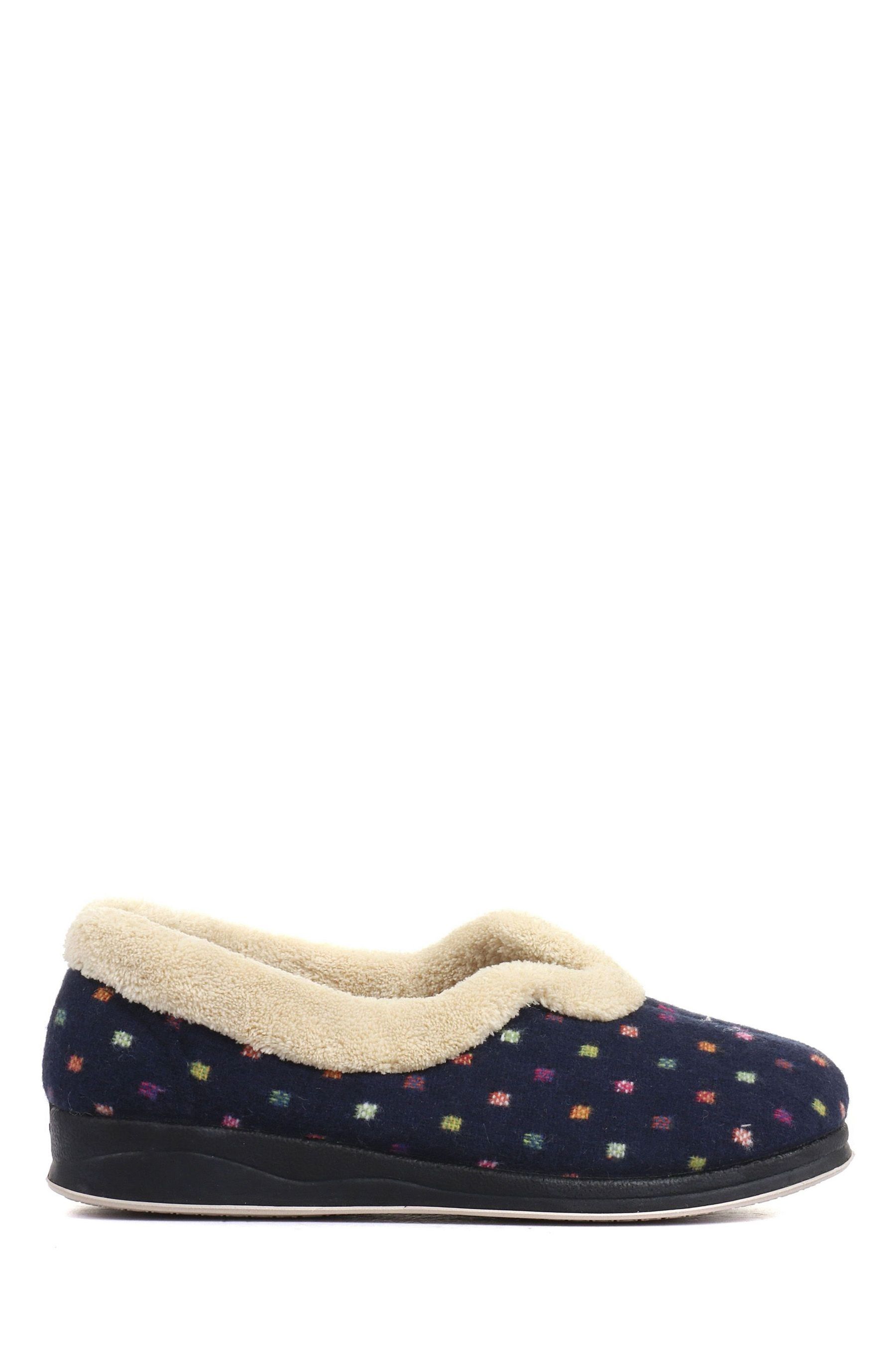 pavers ladies slippers wide fit