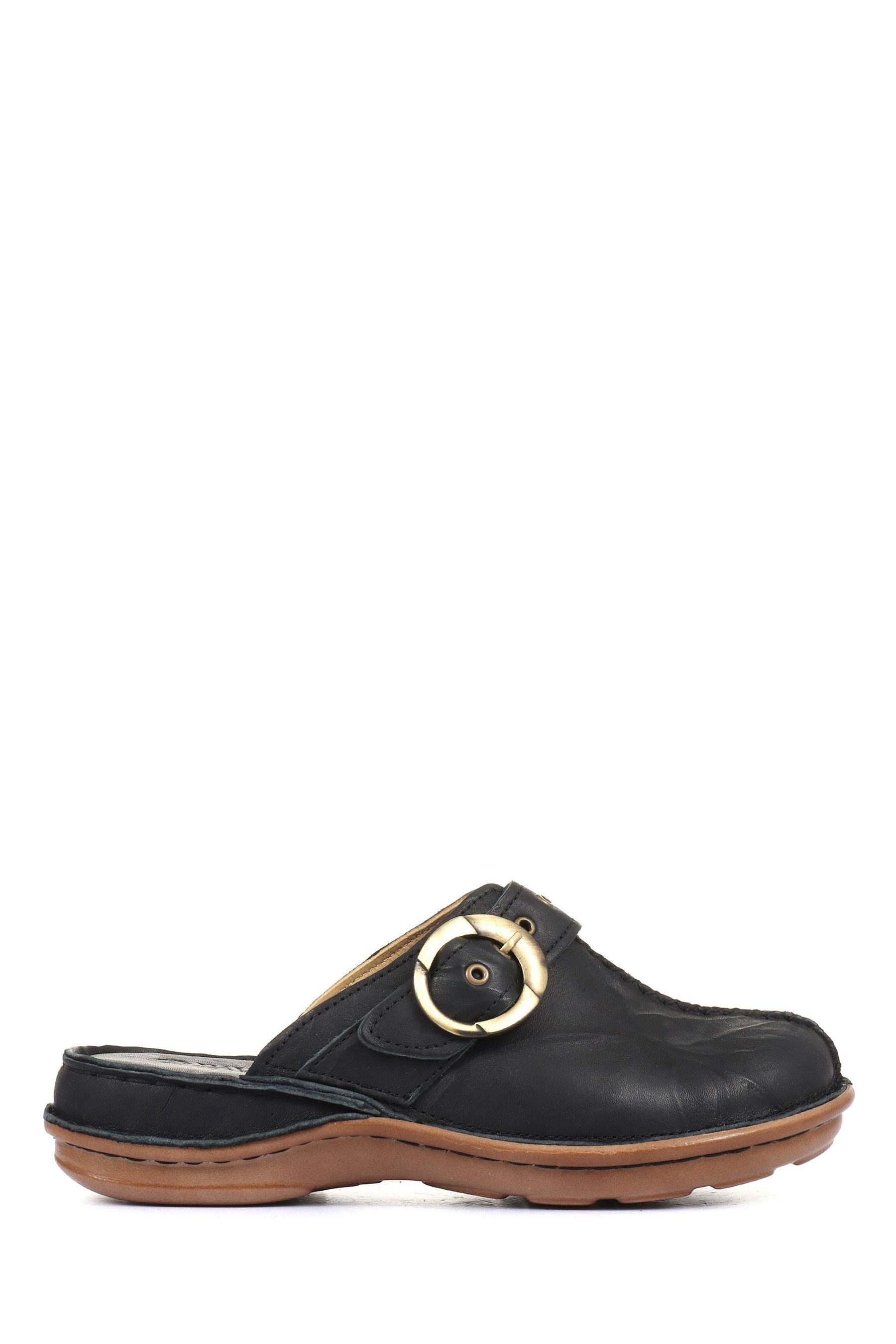 Pavers Ladies Lightweight Leather Clogs 