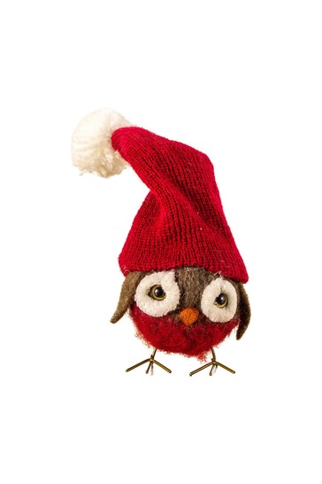 Gallery Home 2 Pack Red Christmas Ramsey Robin With Hats