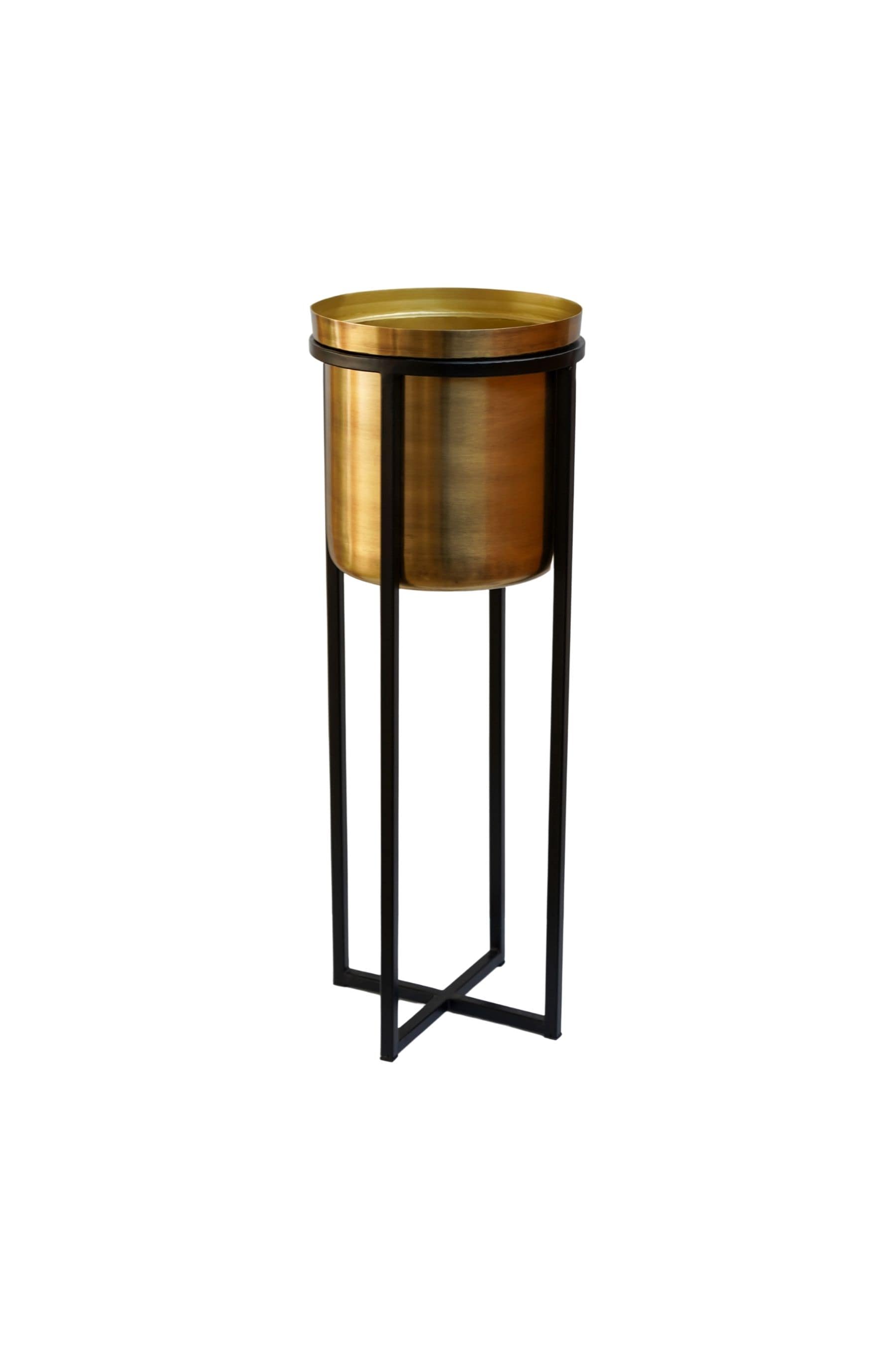 Buy Ivyline Gold Garden Small Calla Planter Stand from the Next UK