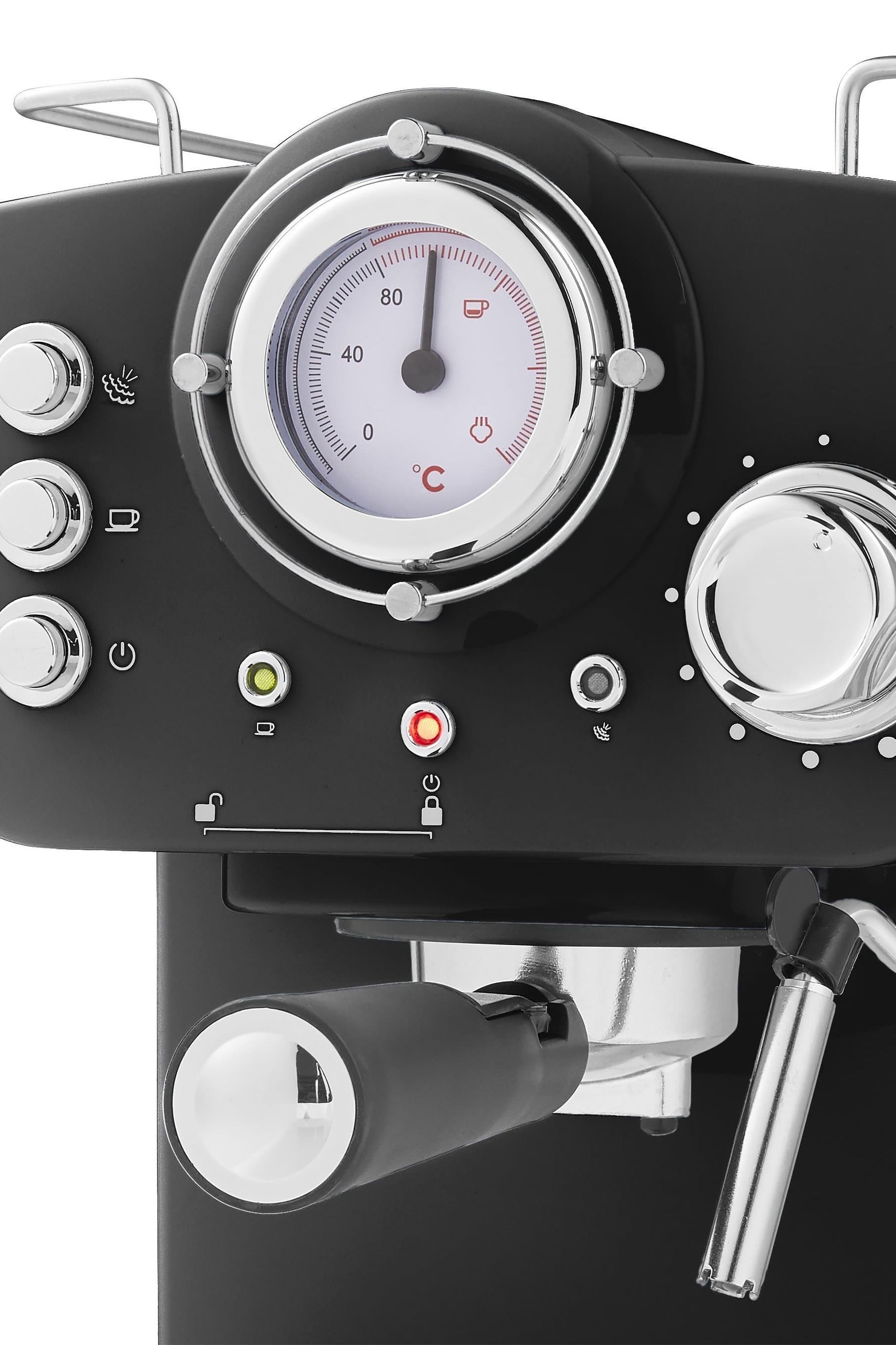 Black swan retro coffee machine sale
