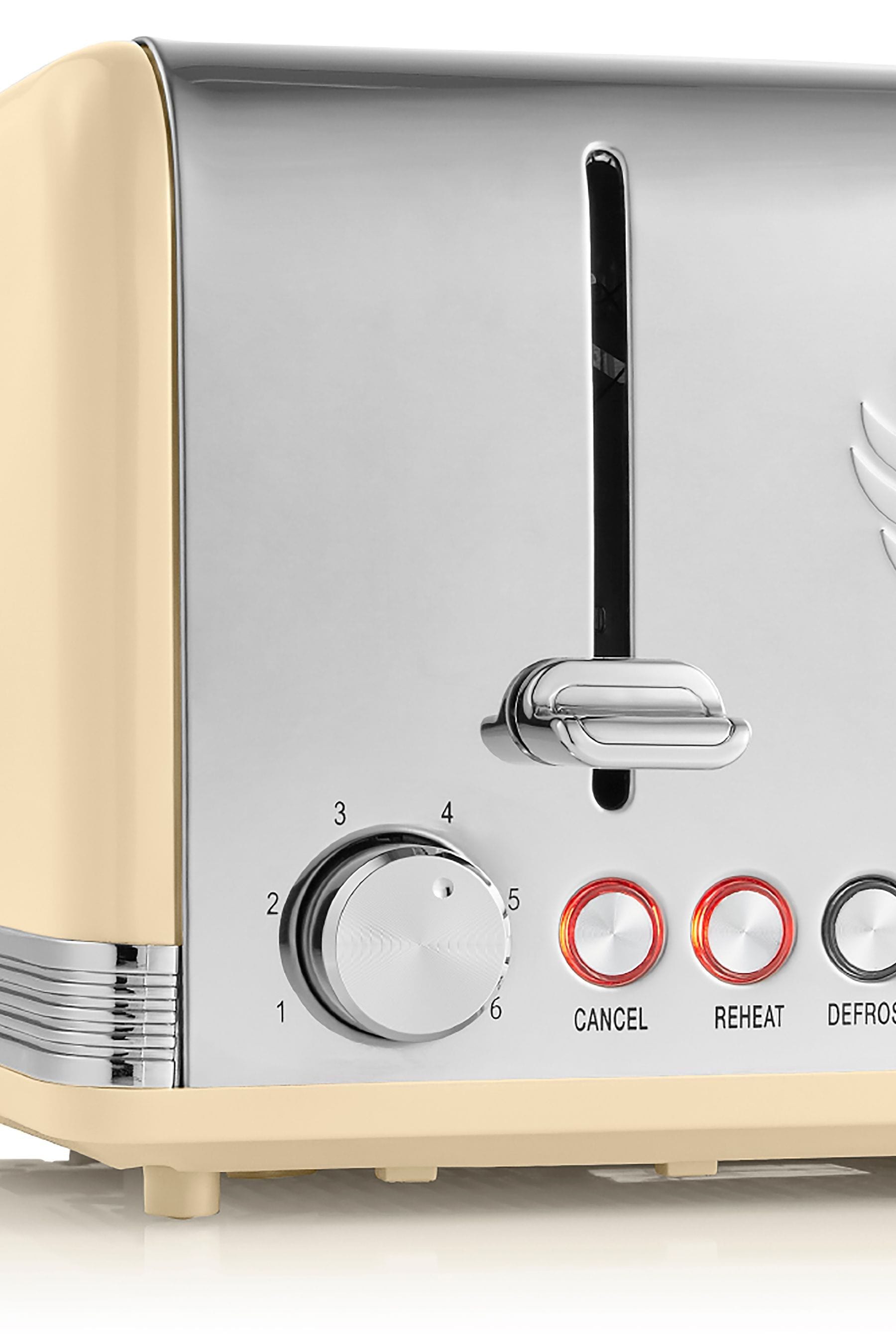 Swan orange toaster top