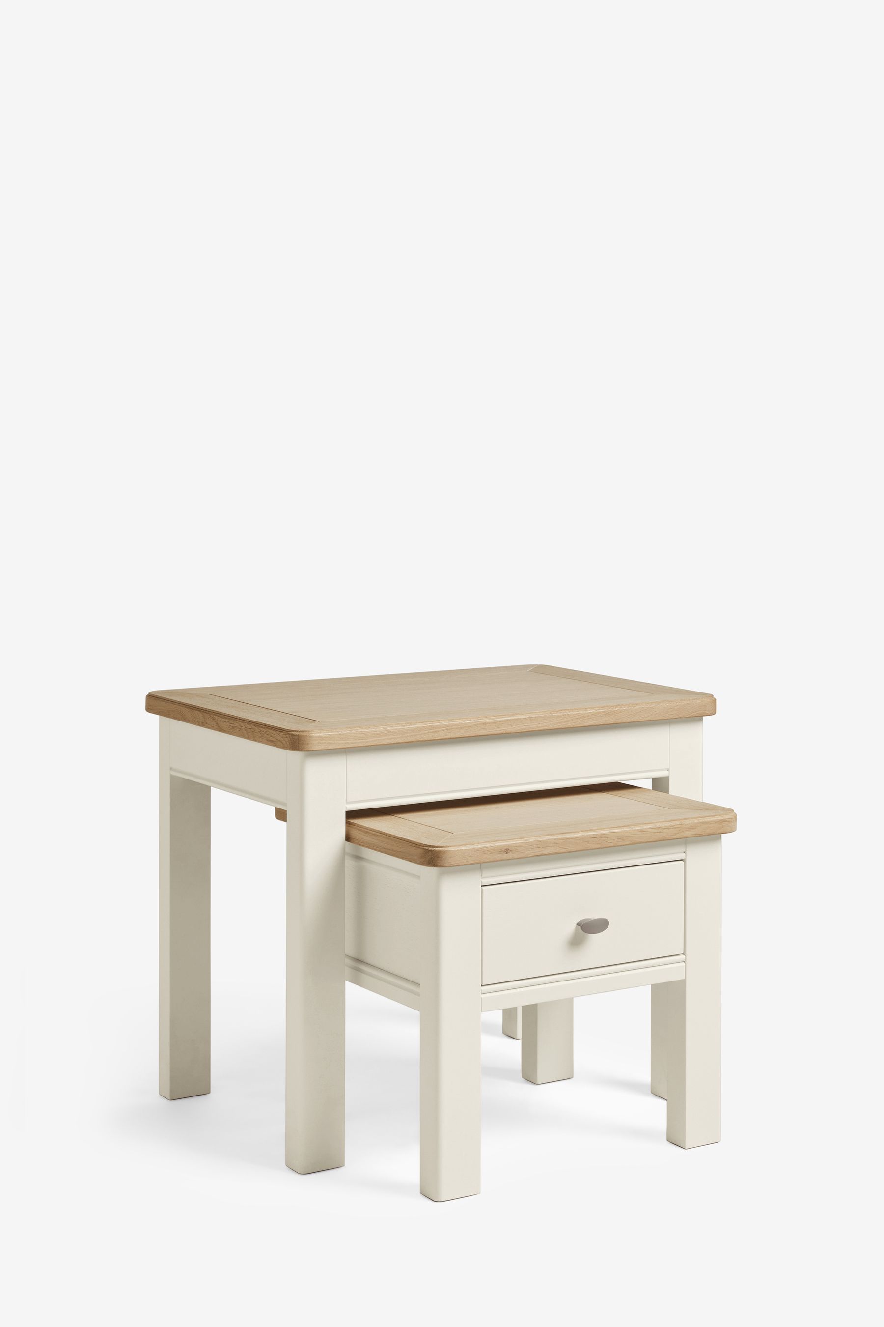 Next white shop nest of tables