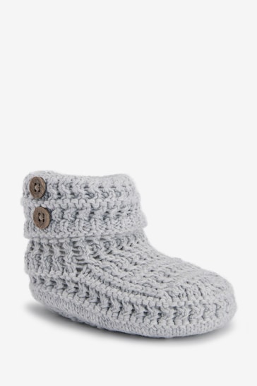 The Little Tailor Baby Soft Knitted Booties