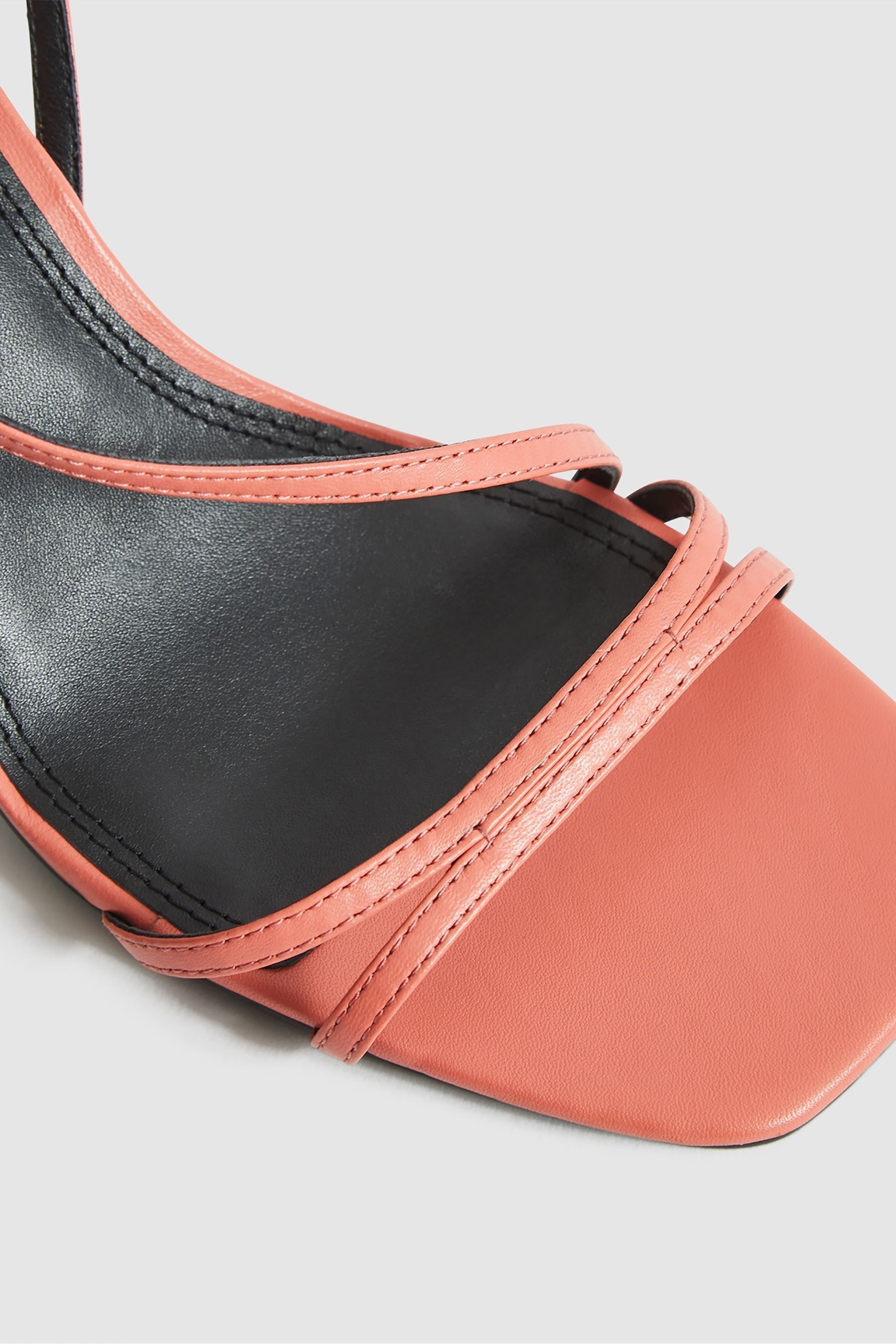 Coral strappy sandals online