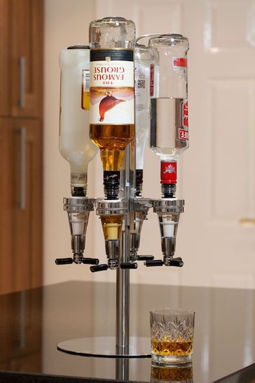 MenKind Four Bottle Bar Optic Drinks Dispenser