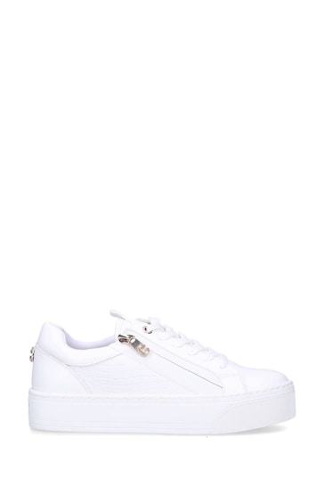 Buy Carvela White Junior Zip Trainers from the Next UK online shop