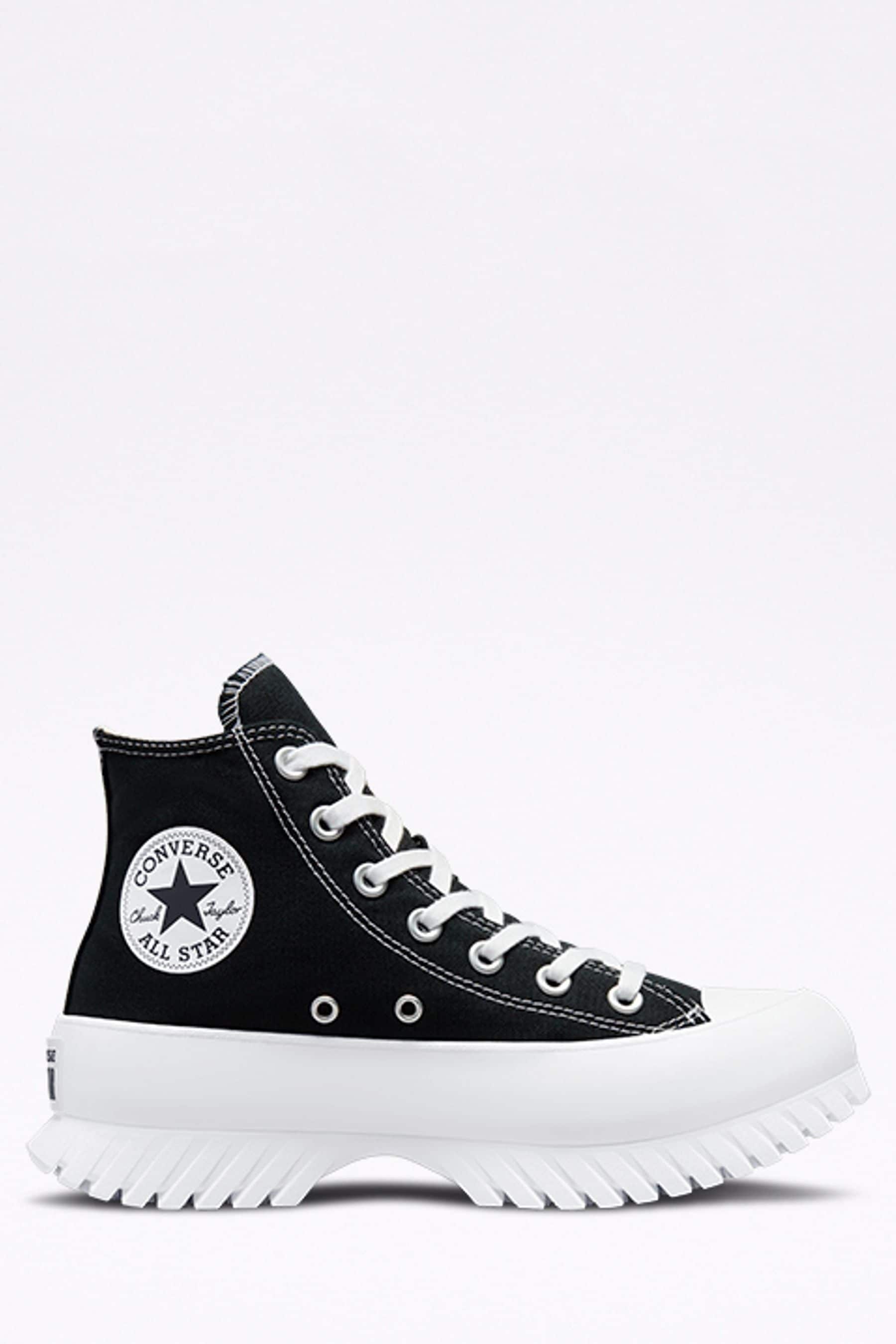 All black discount converse uk