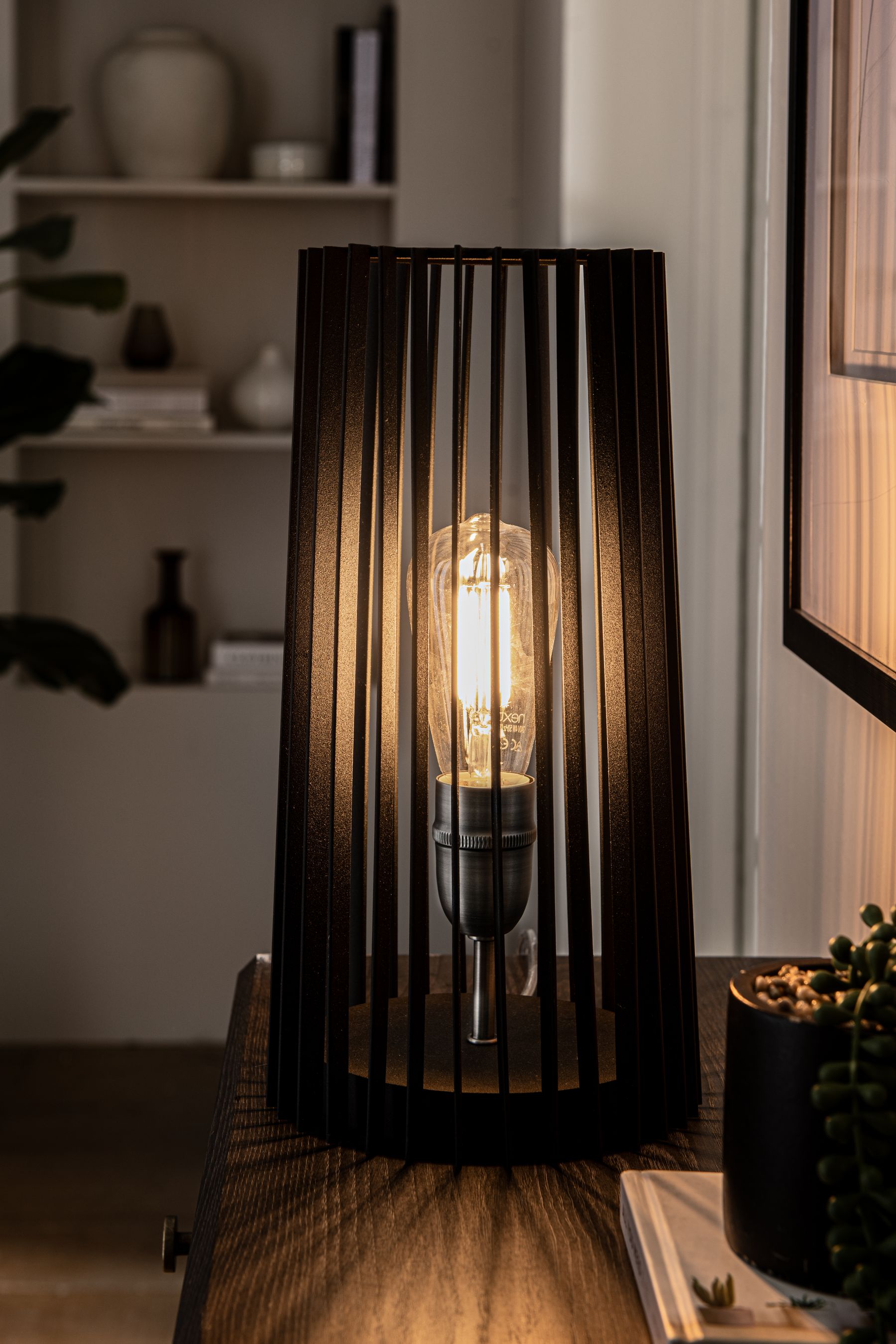 Next black lamp discount