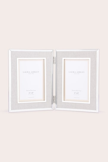 Laura Ashley Natural Harrison Double Picture Frame