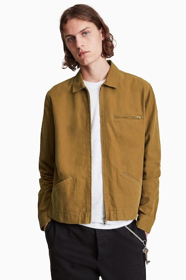 Buy AllSaints Brown Curtis Jacket from the Next UK online shop
