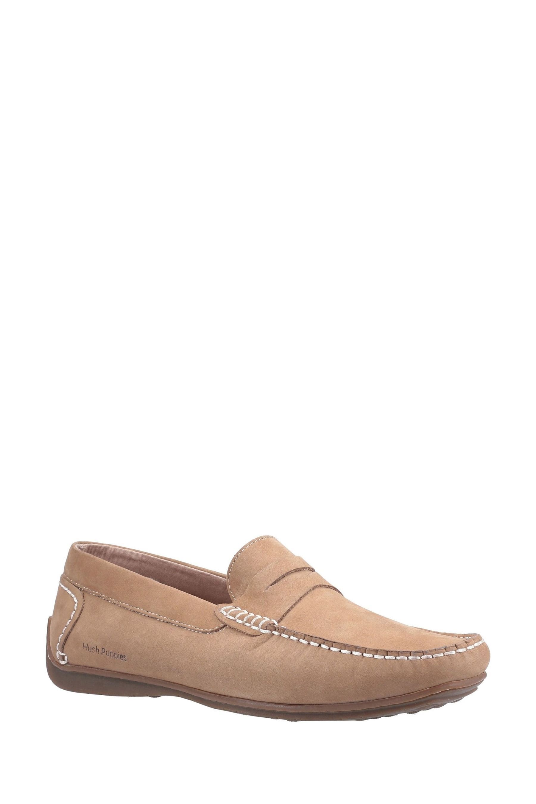 Cream slip on shoes top