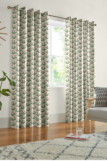 MissPrint Glades Palm Tree Made to Measure Curtains