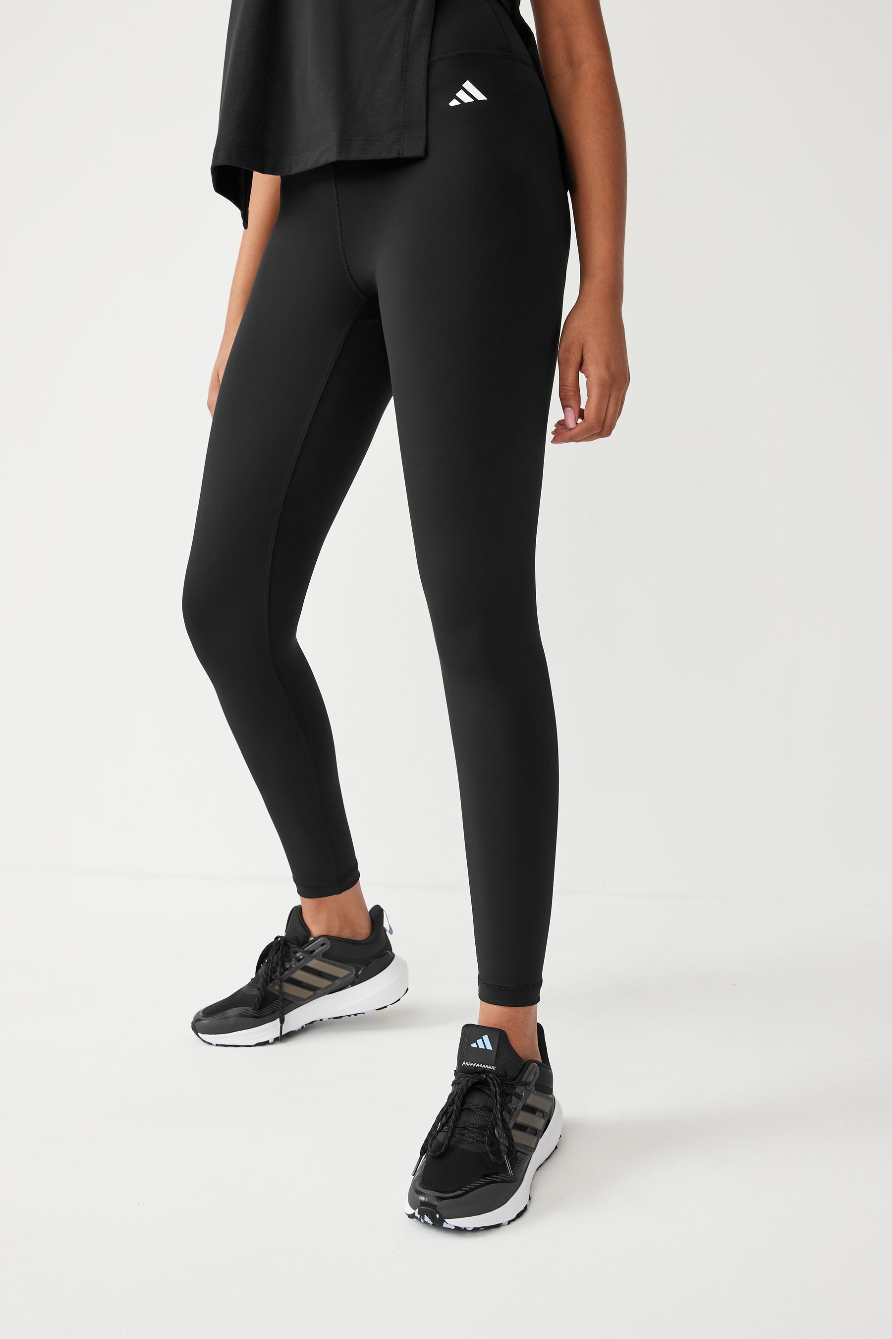 Adidas black leggings uk clearance