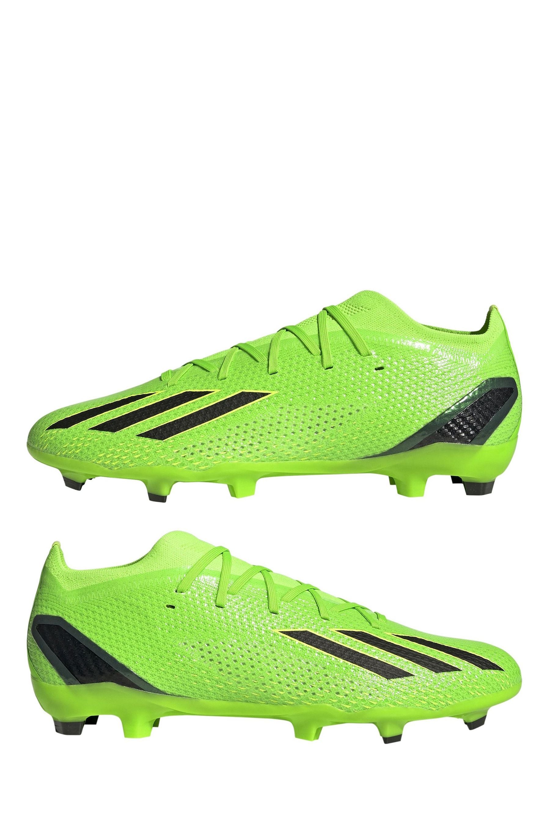 Adidas green sales football boots